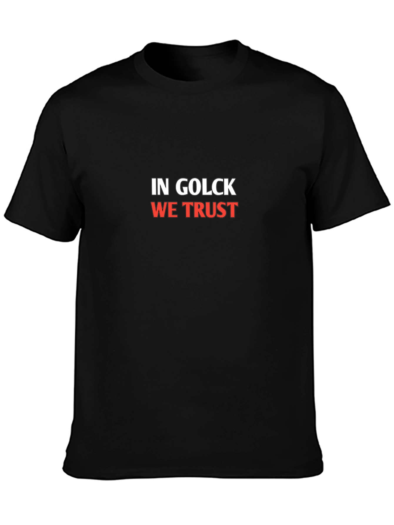 In Golck We Trust Graphic Tee