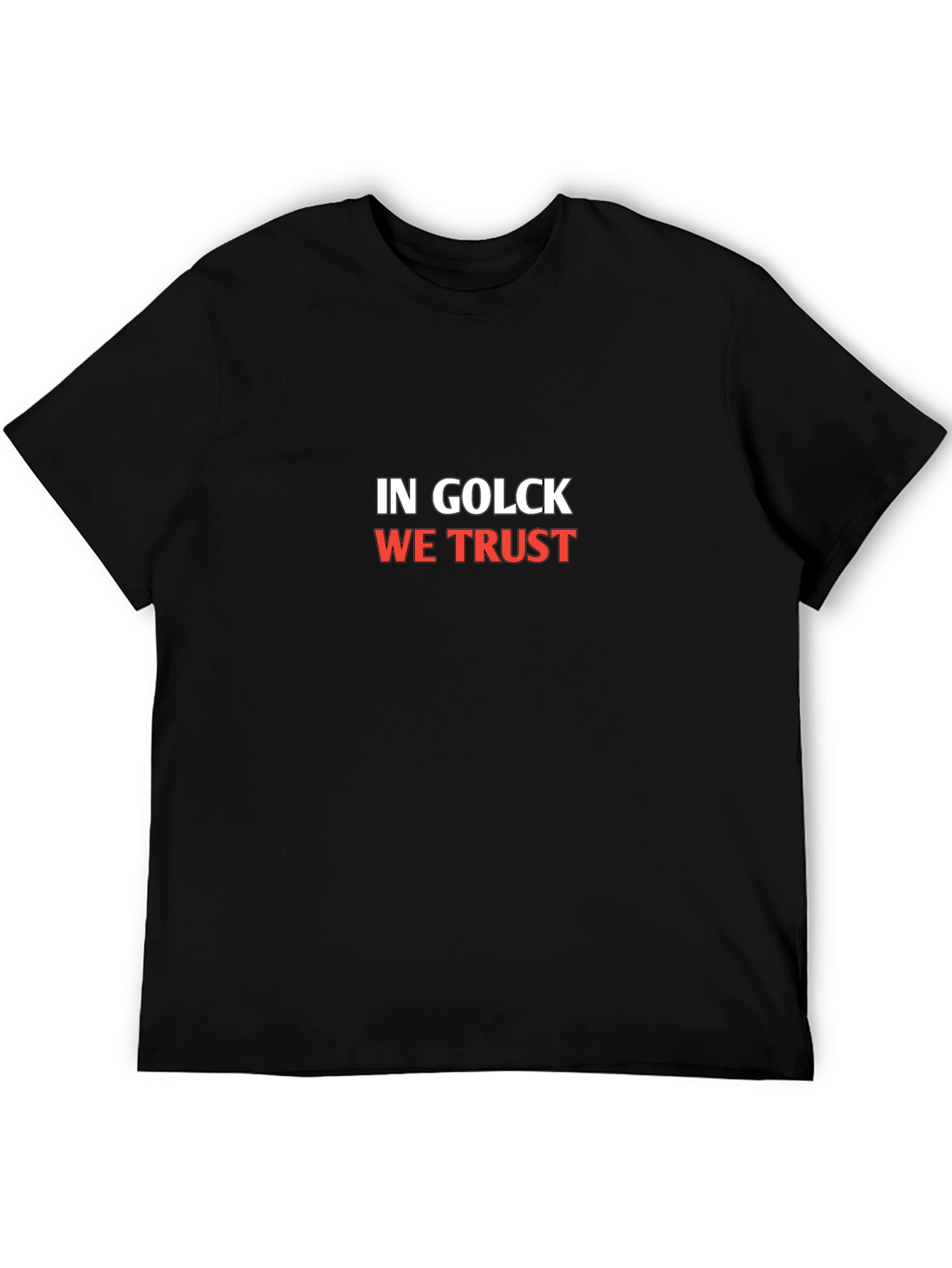 In Golck We Trust Graphic Tee