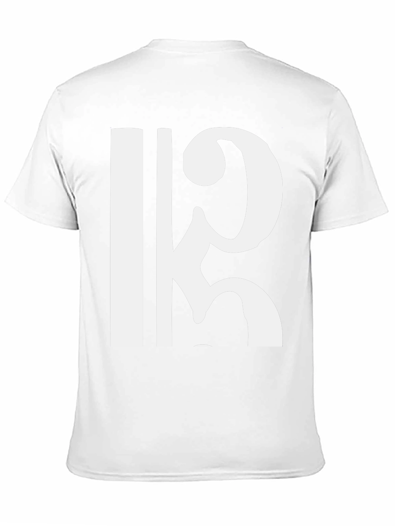 Bold Clef Graphic Black Tee