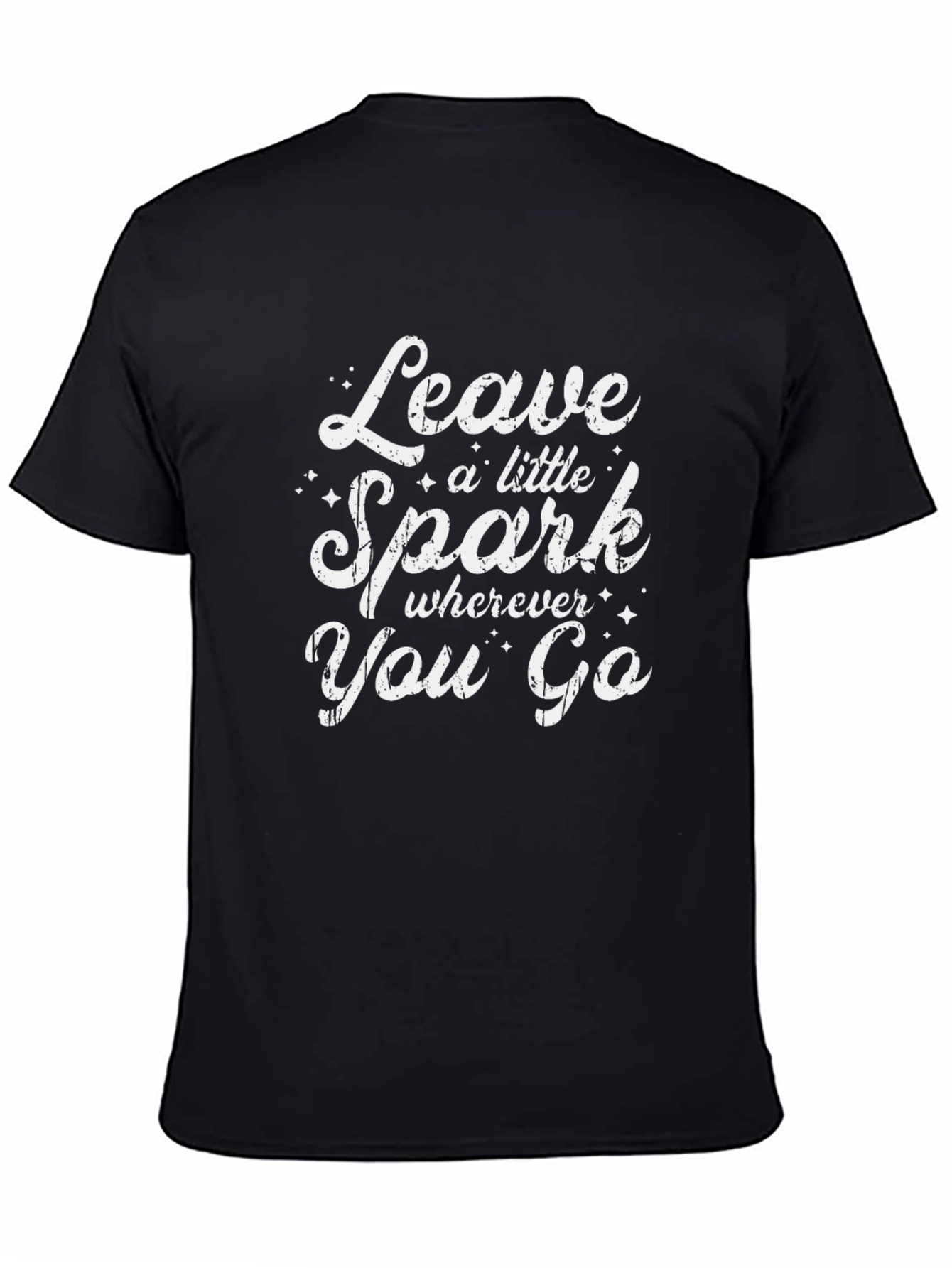 Leave a Little Spark T-Shirt - Inspiring Graphic Tee