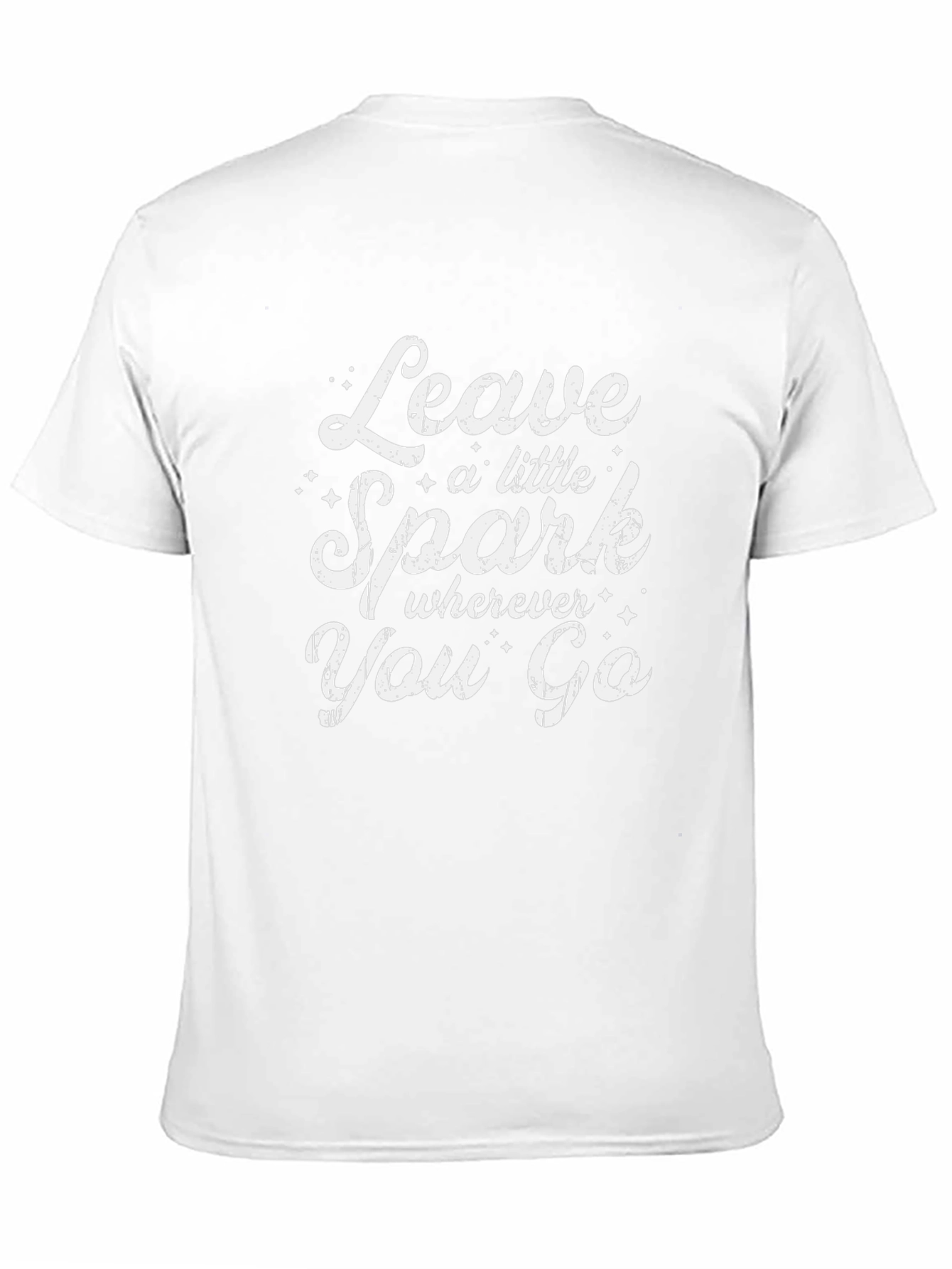 Leave a Little Spark T-Shirt - Inspiring Graphic Tee
