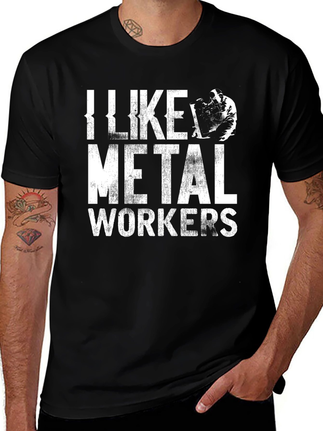 I Like Metal Workers T-Shirt Funny Job Tee