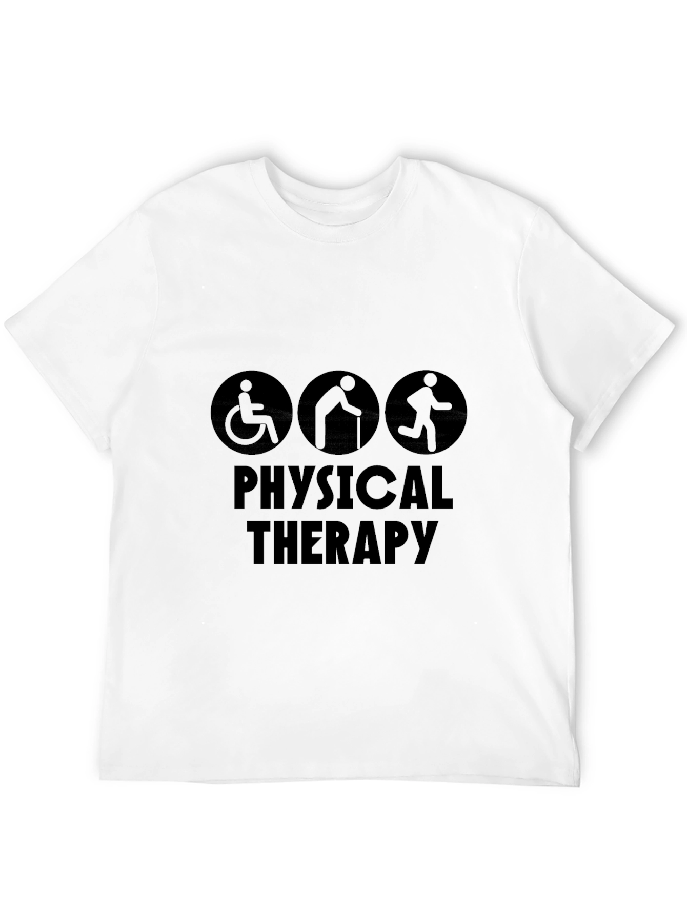 Physical Therapy T-Shirt: Unisex Black Tee