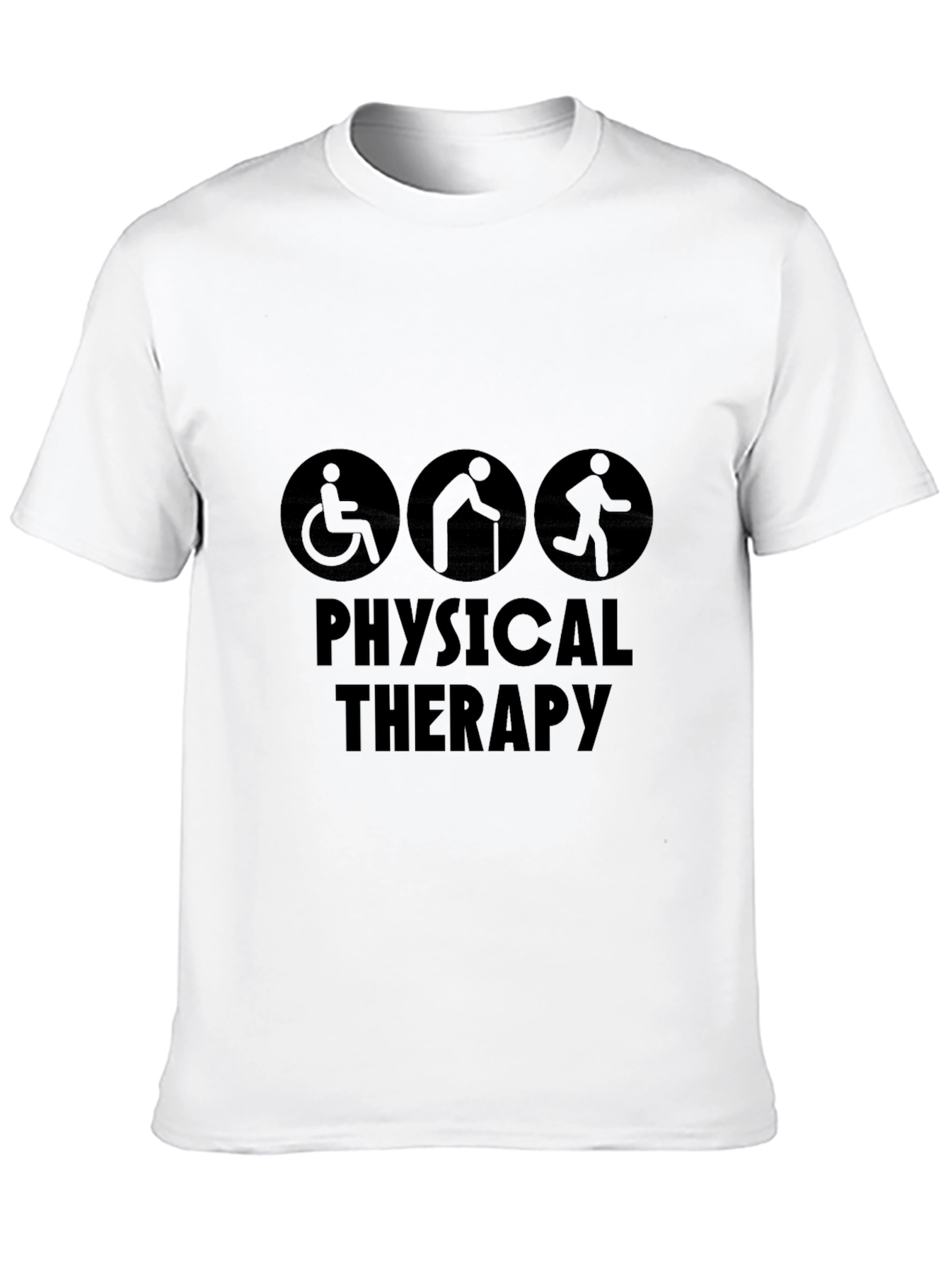 Physical Therapy T-Shirt: Unisex Black Tee