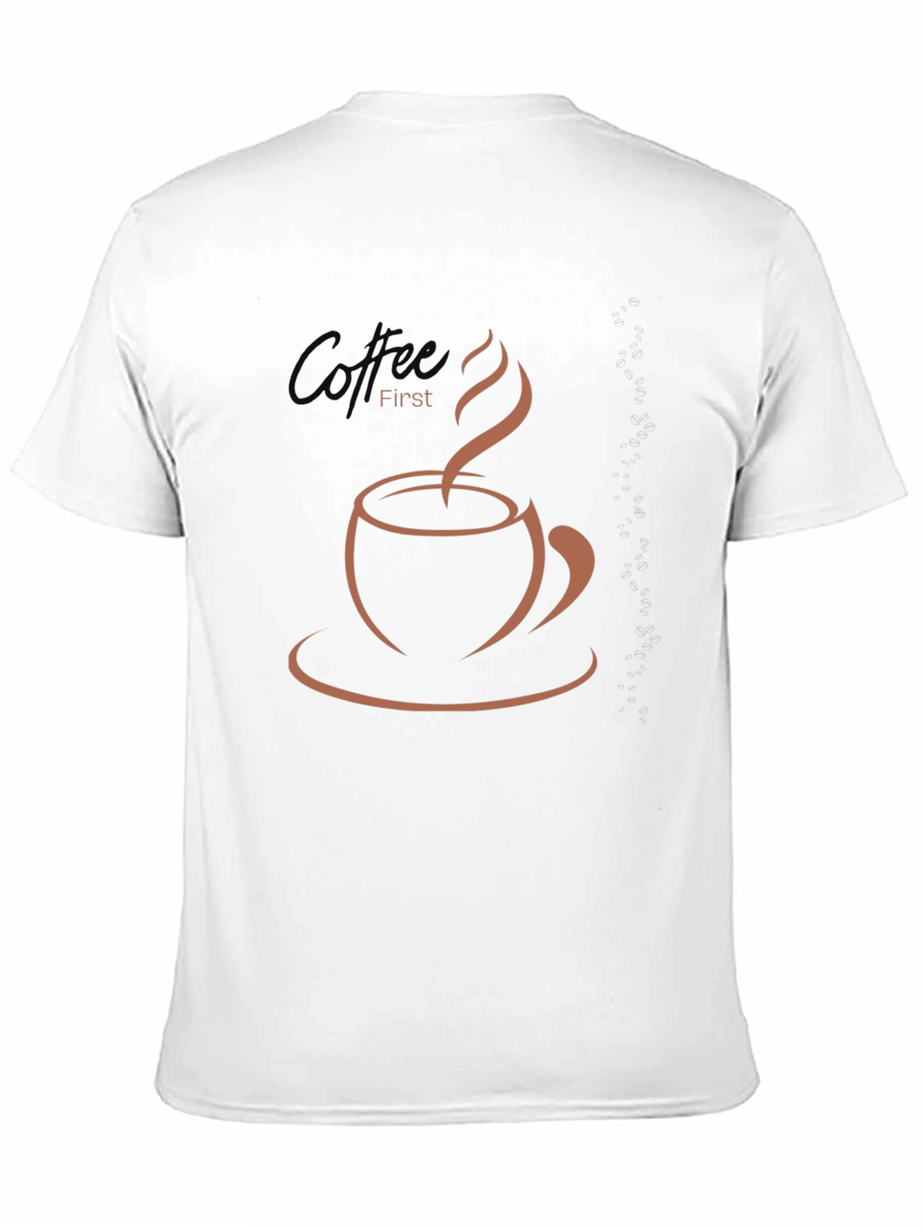 Coffee First Graphic T-Shirt