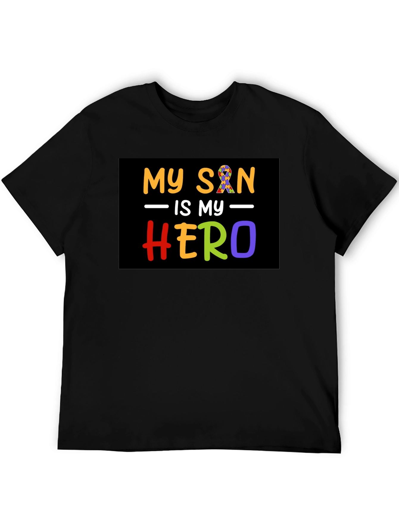 My Son is My Hero Autism Awareness T-Shirt