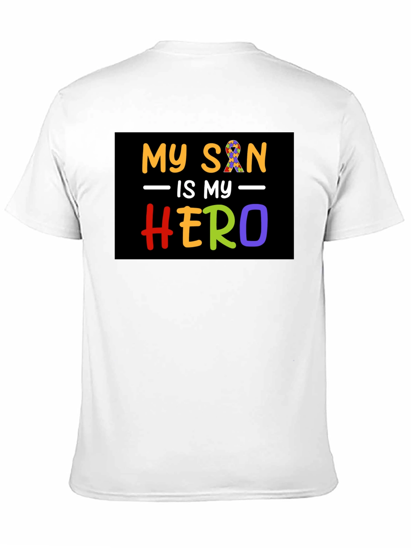 My Son is My Hero Autism Awareness T-Shirt