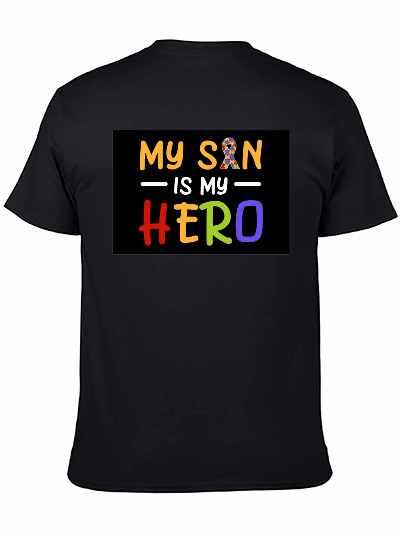 My Son is My Hero Autism Awareness T-Shirt