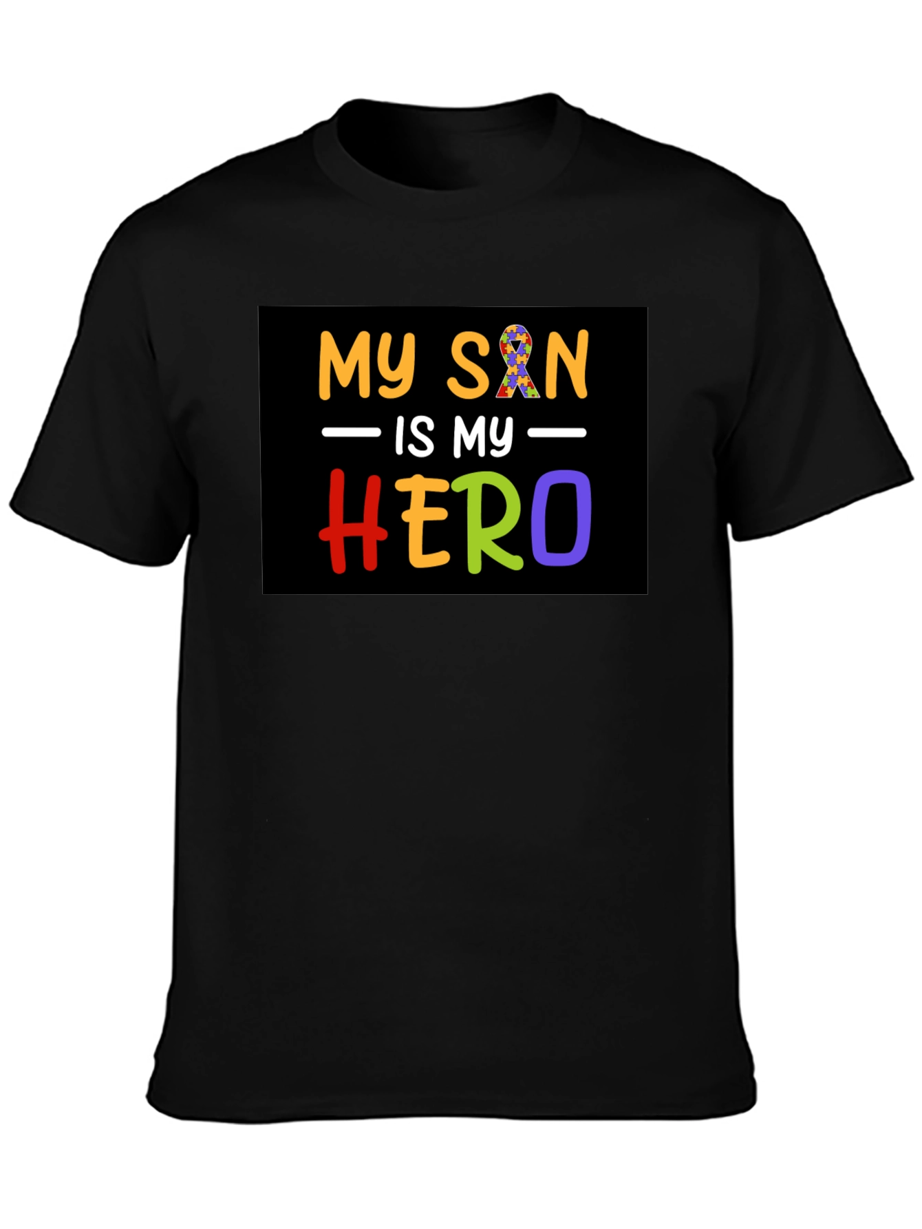 My Son is My Hero Autism Awareness T-Shirt