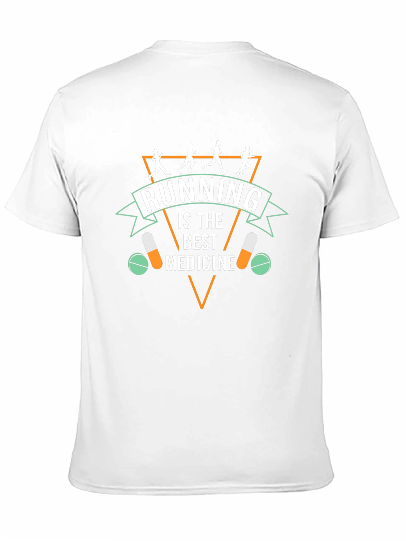 Running is the Best Medicine Graphic Tee