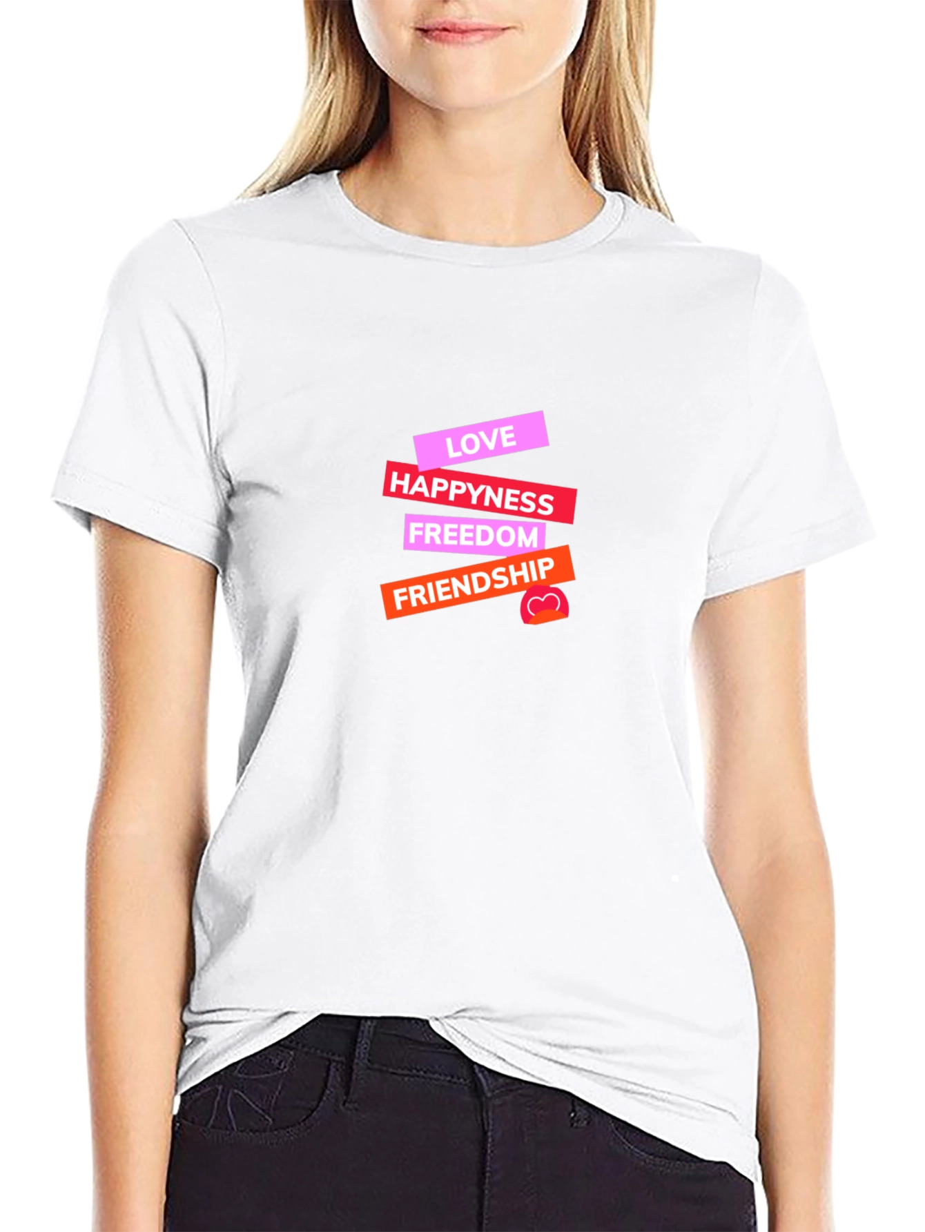 Love Happiness Friendship T-Shirt