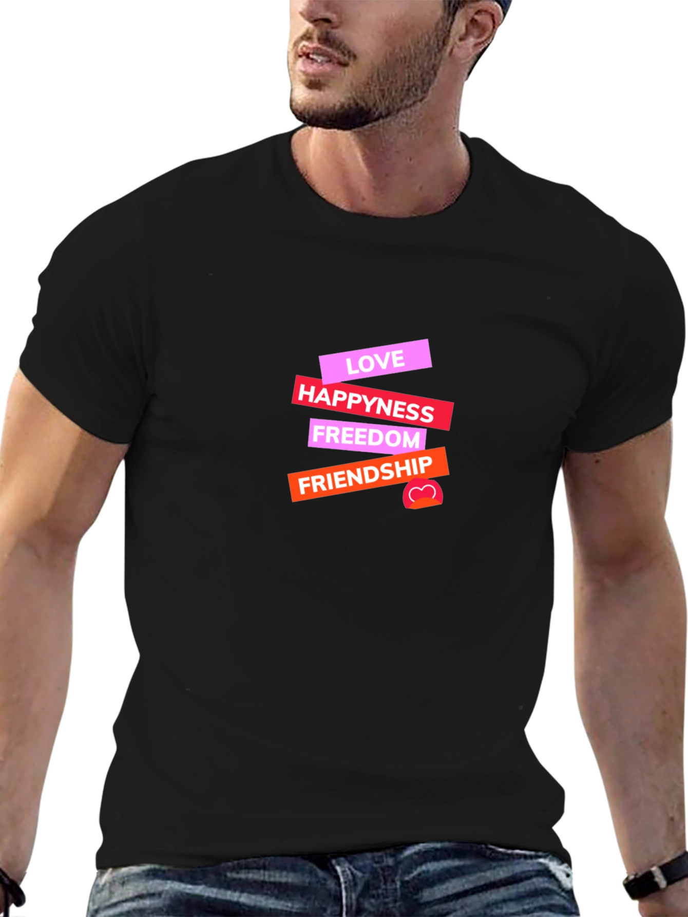 Love Happiness Friendship T-Shirt