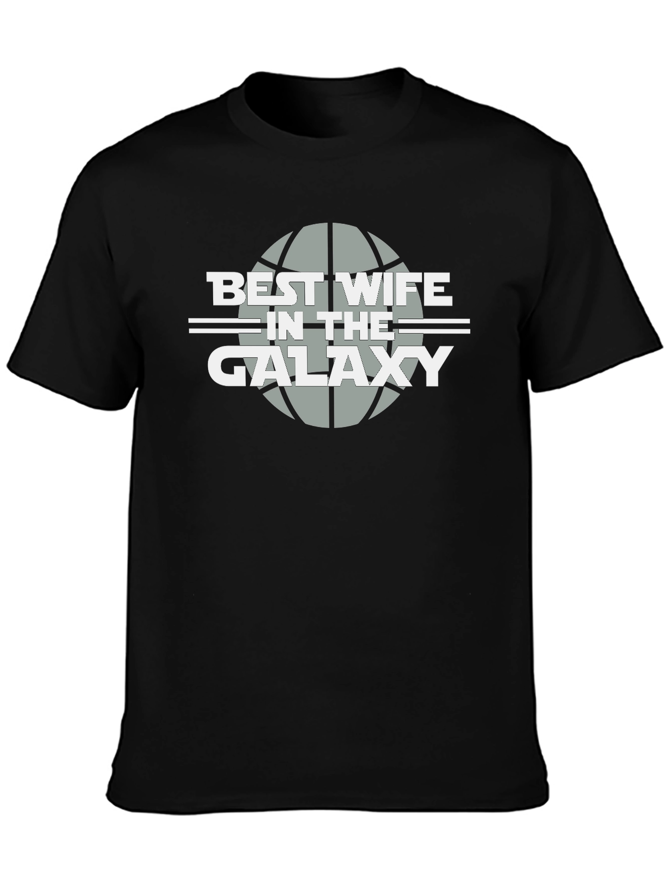 Best Wife in the Galaxy T-Shirt - Black