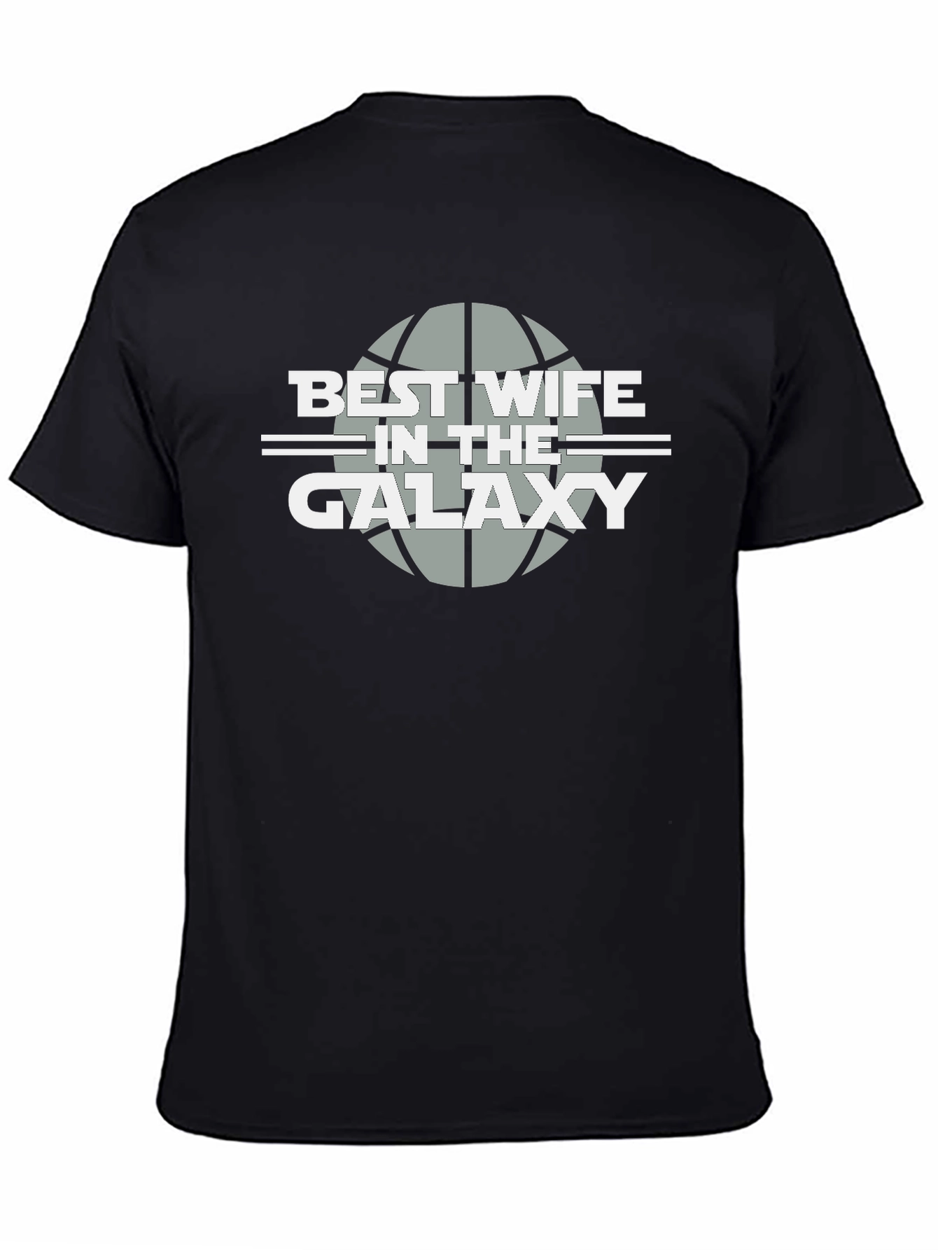 Best Wife in the Galaxy T-Shirt - Black