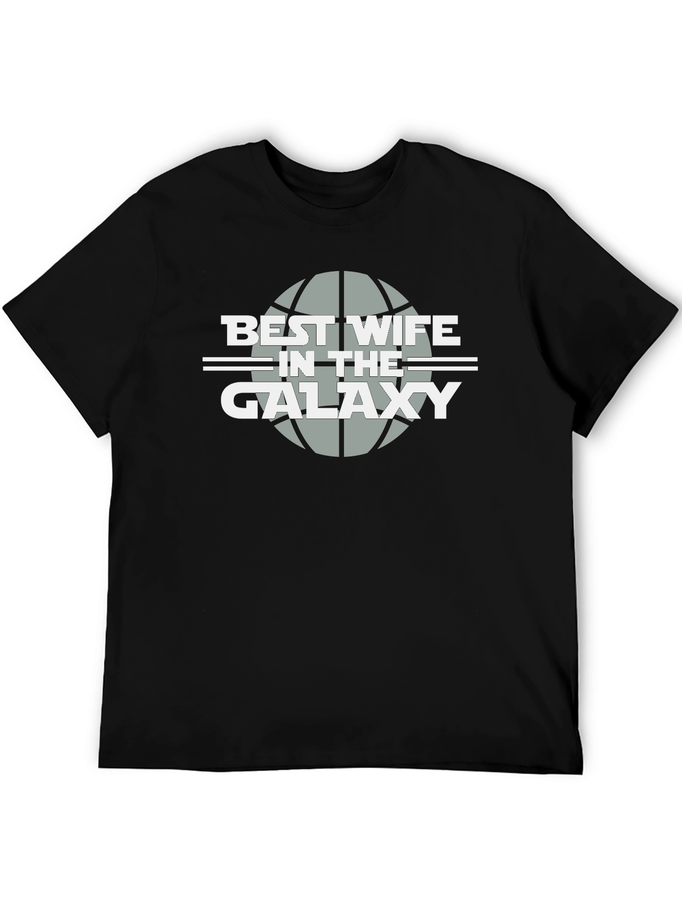 Best Wife in the Galaxy T-Shirt - Black
