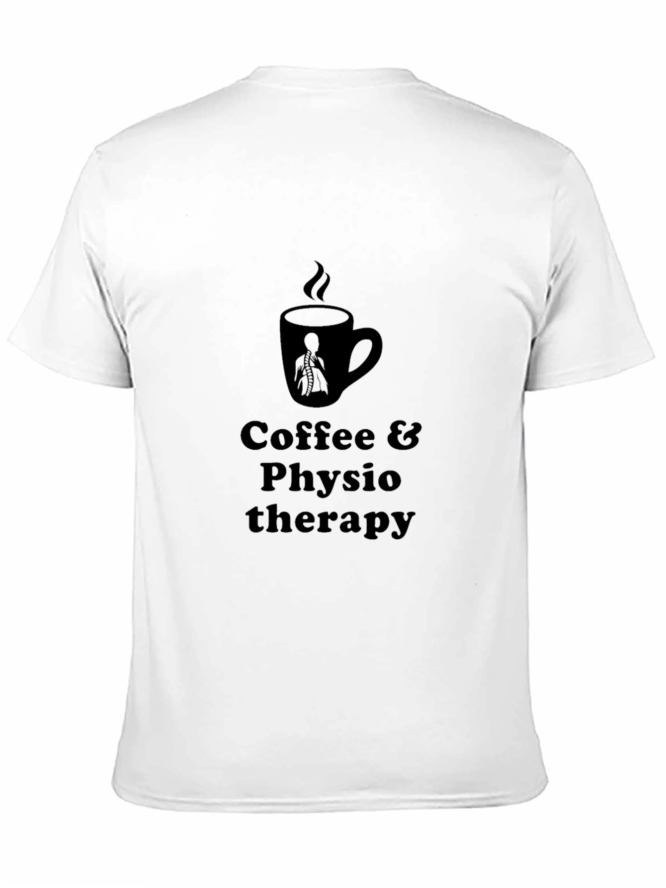 Coffee & Physiotherapy Graphic T-Shirt