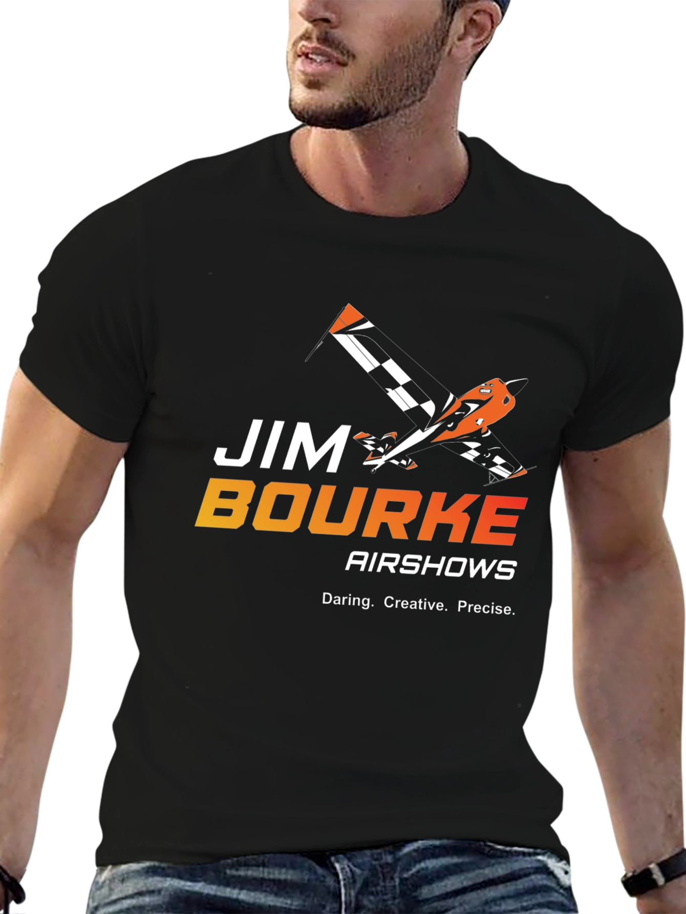 Jim Bourke Airshows Black T-Shirt
