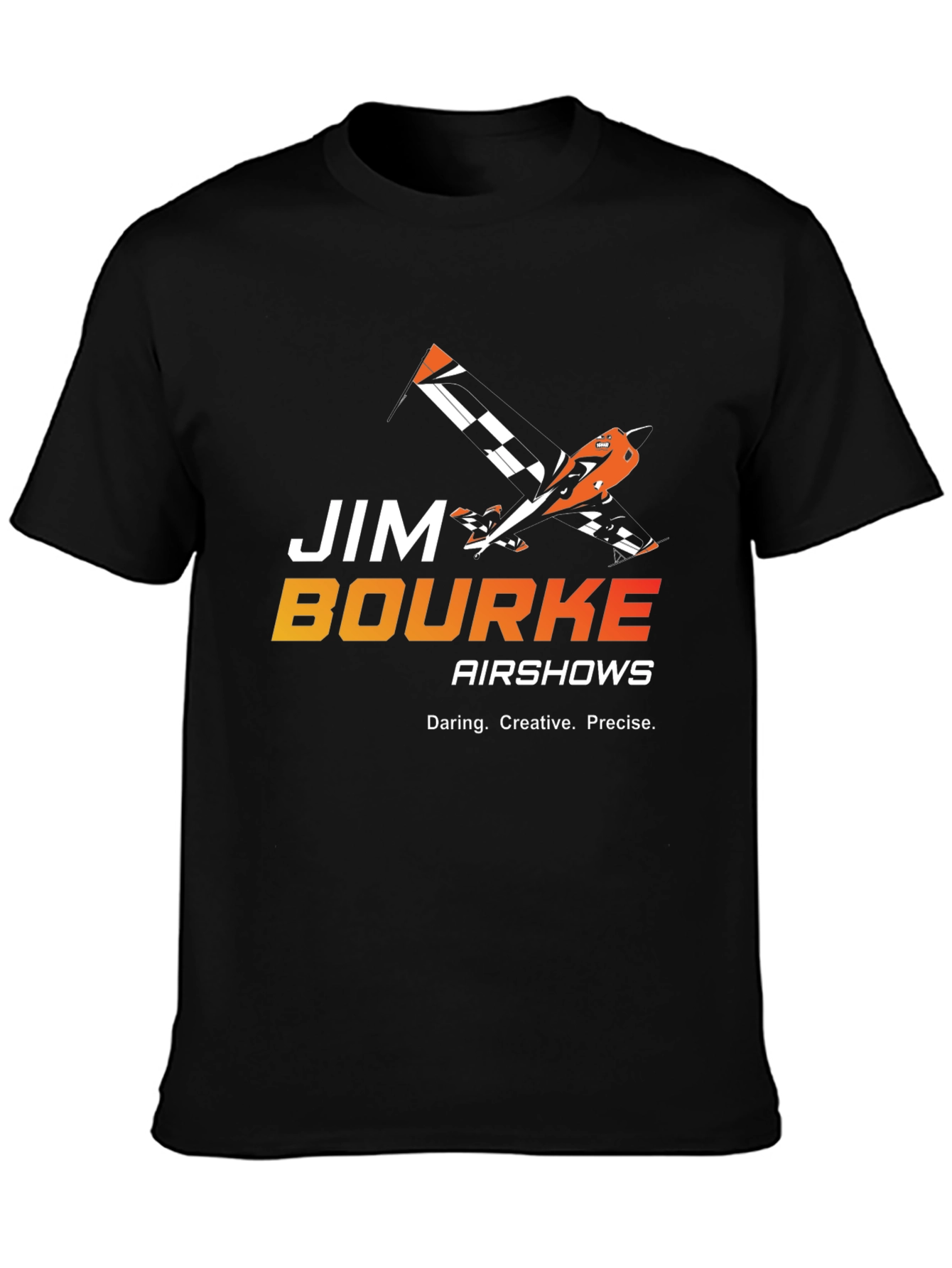 Jim Bourke Airshows Black T-Shirt