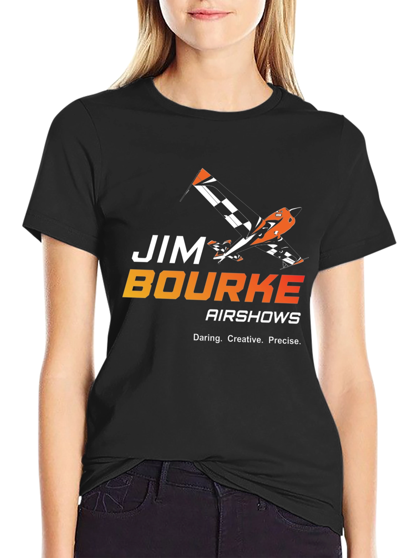 Jim Bourke Airshows Black T-Shirt