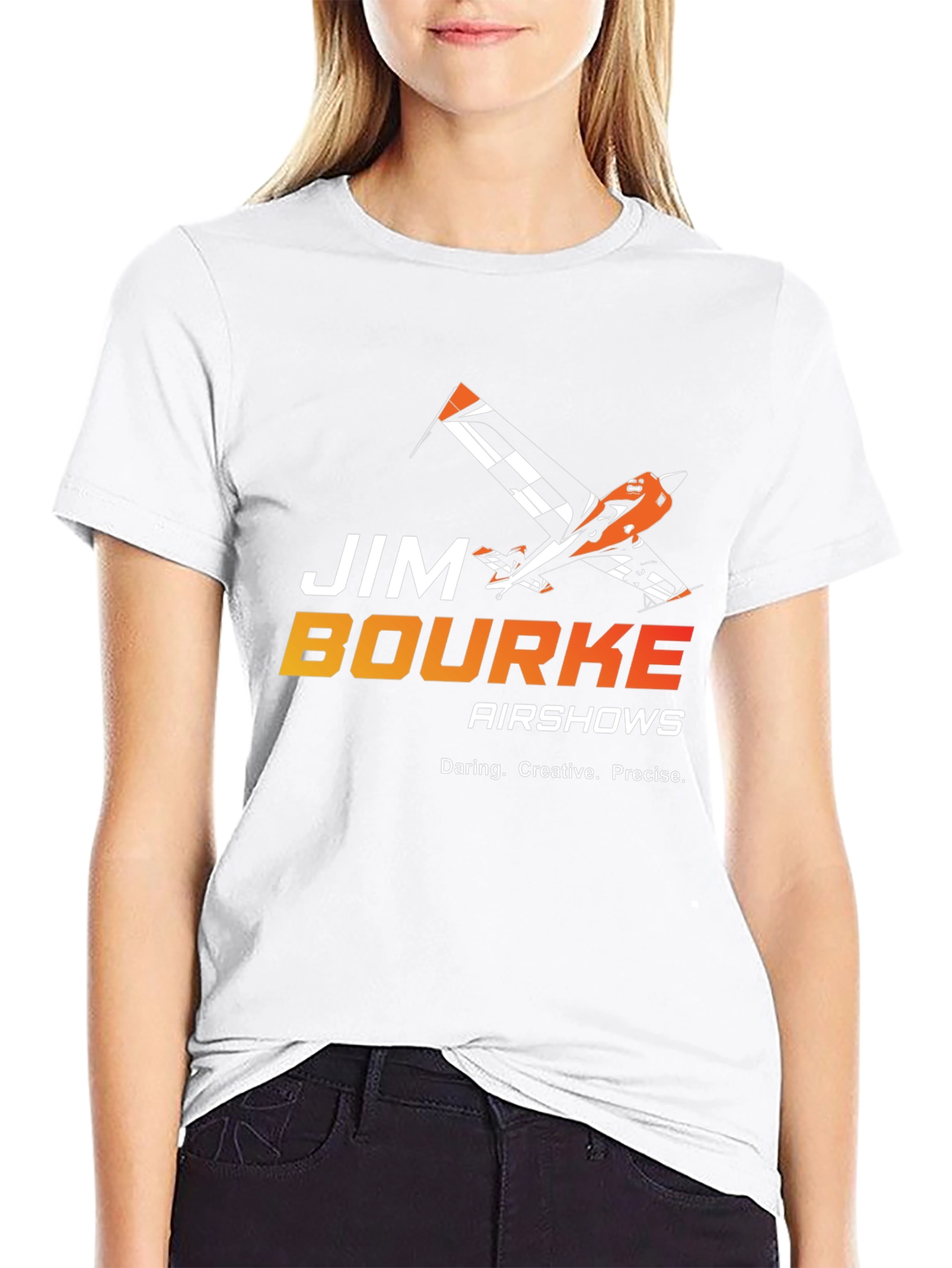 Jim Bourke Airshows Black T-Shirt