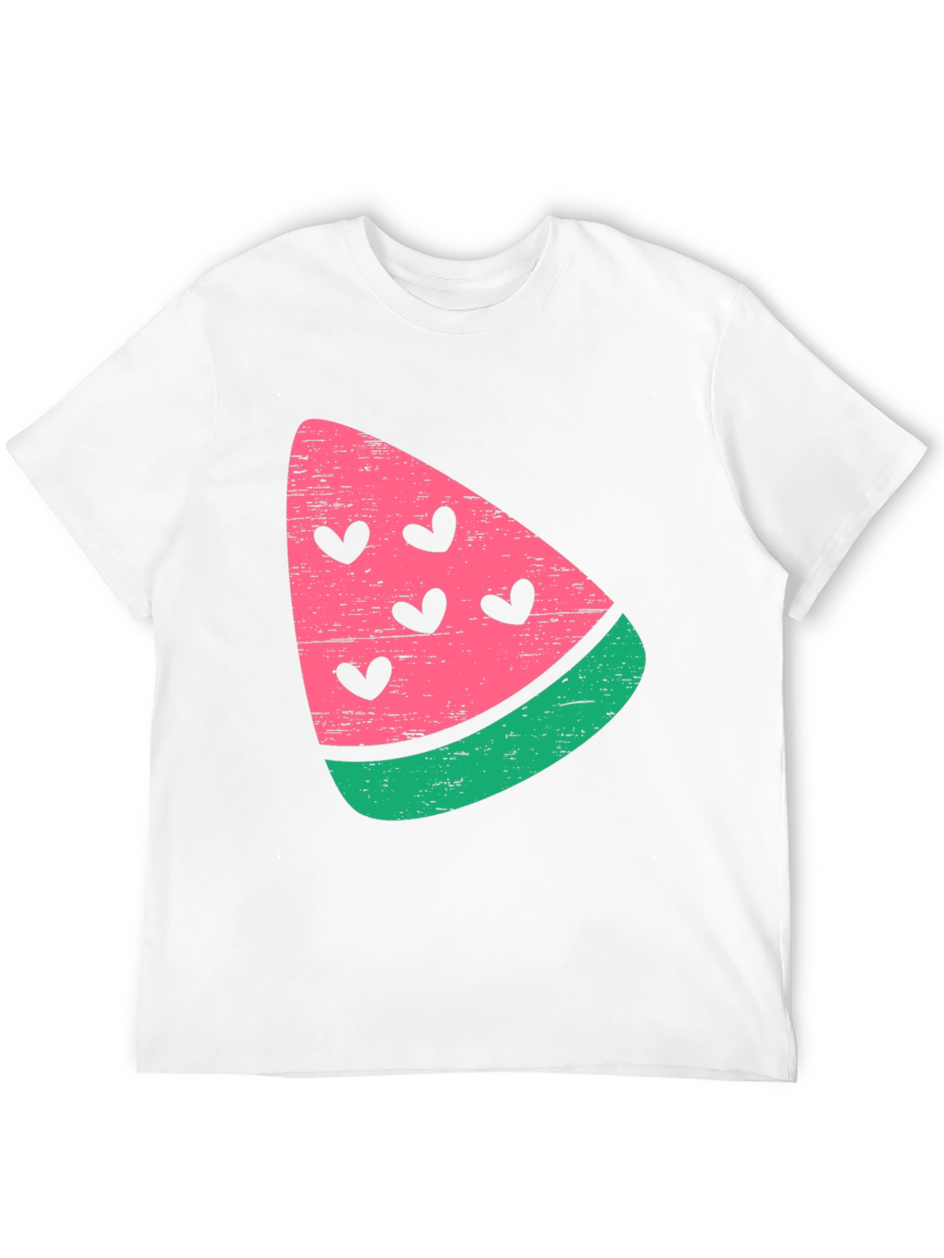 Watermelon Heart T-Shirt - Trendy Summer Tee