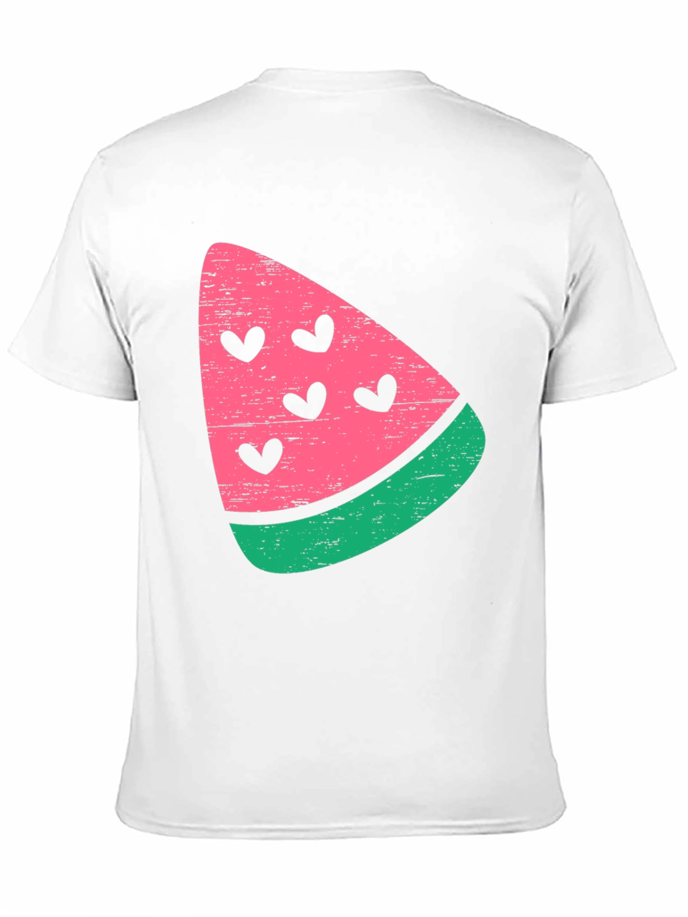 Watermelon Heart T-Shirt - Trendy Summer Tee