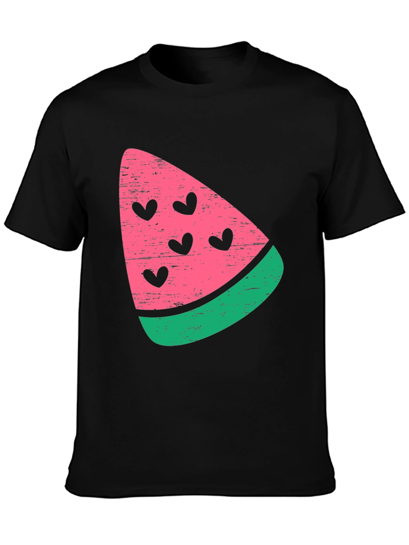 Watermelon Heart T-Shirt - Trendy Summer Tee