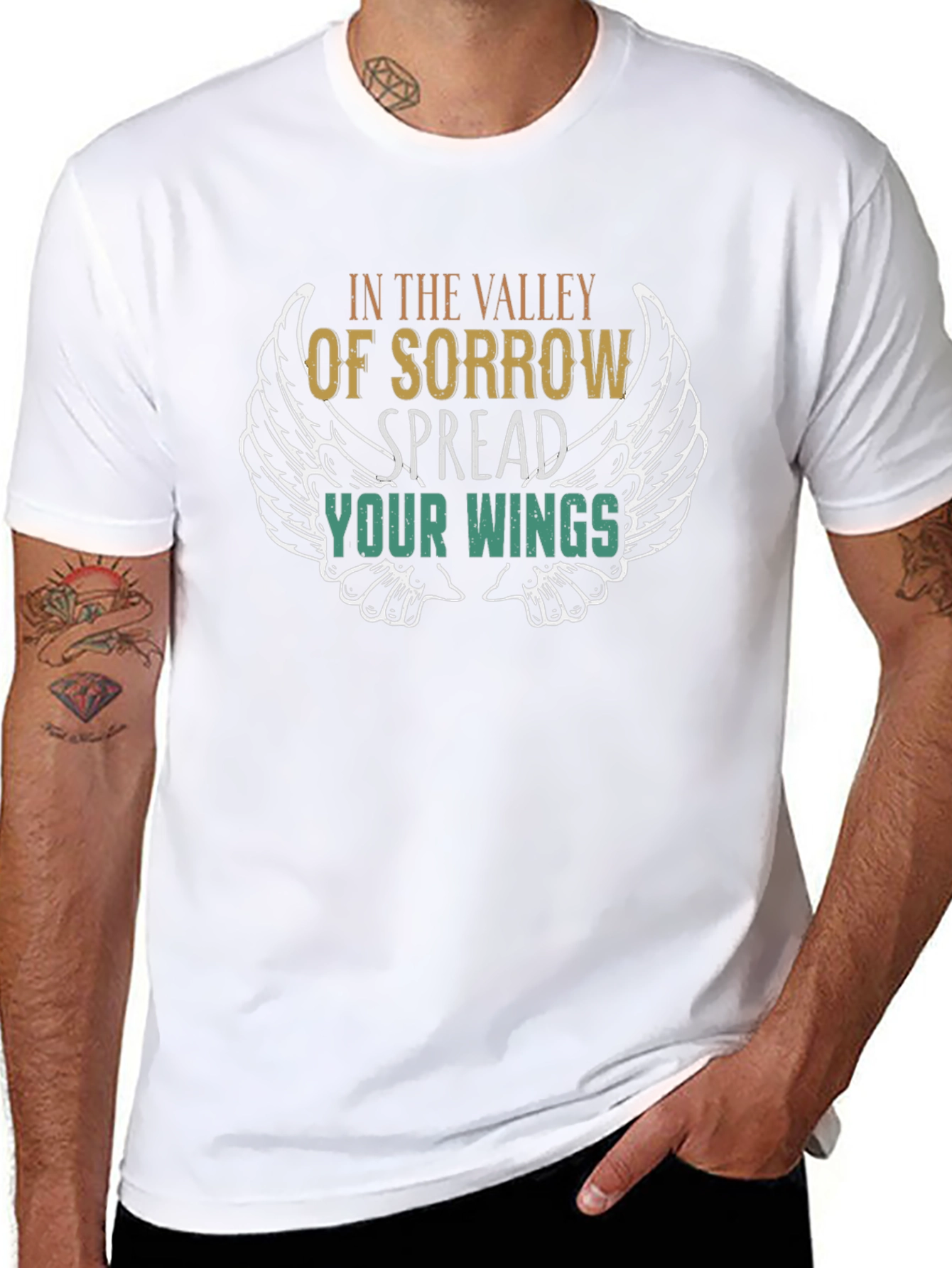 Valley of Sorrow Spread Your Wings Graphic Tee