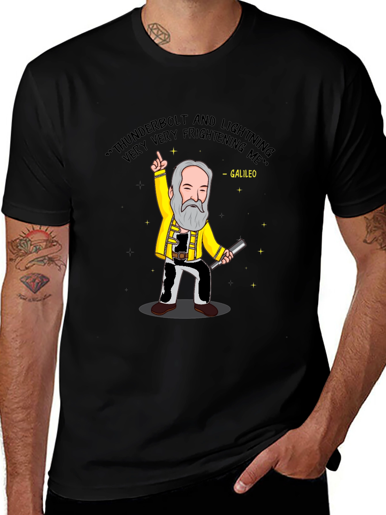 Galileo Thunderbolt Graphic T-Shirt