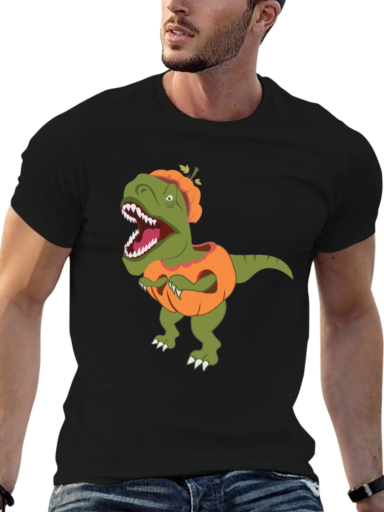 Pumpkin Dinosaur T-Shirt