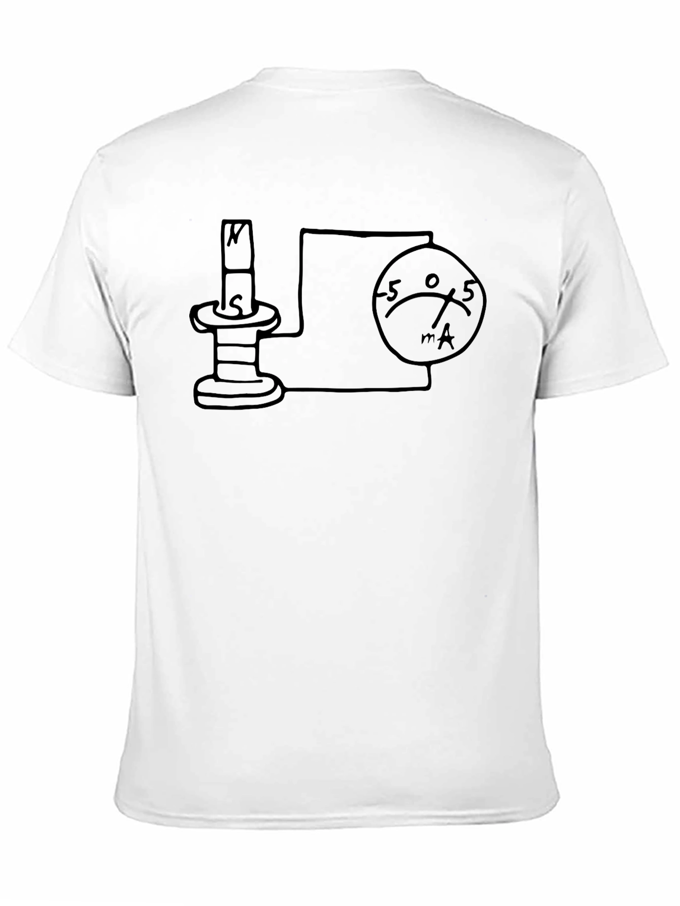 Physics Science Experiment T-Shirt - Black