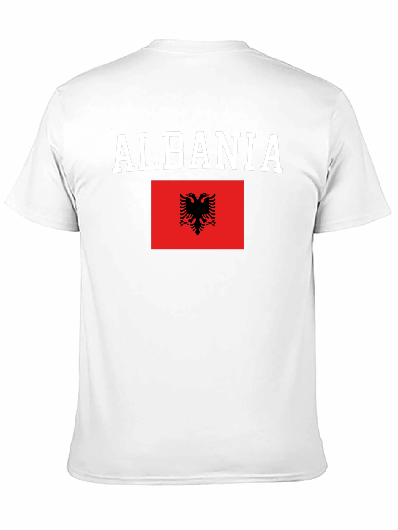 Albania Flag Graphic T-Shirt
