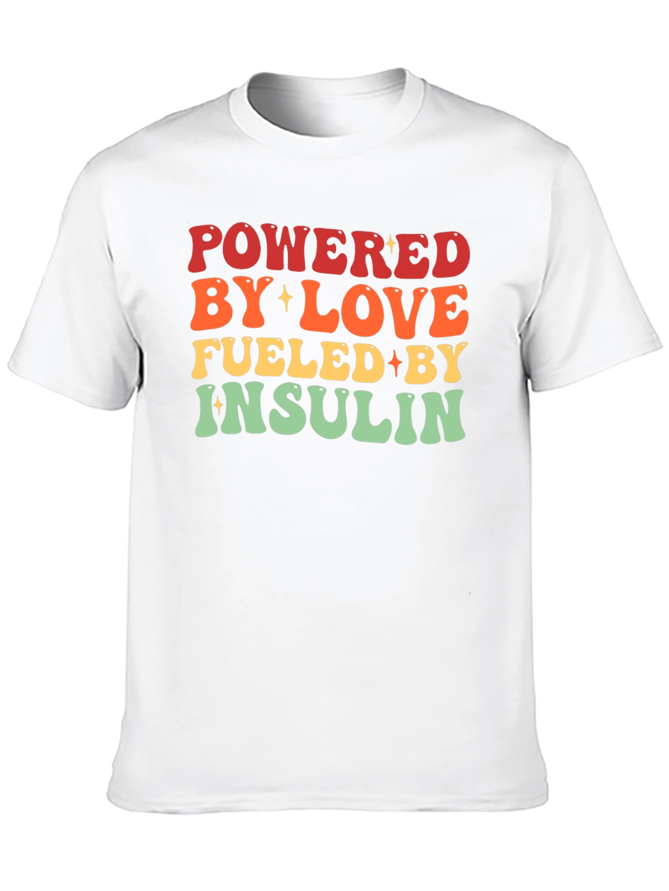 Powered By Love Insulin T-Shirt