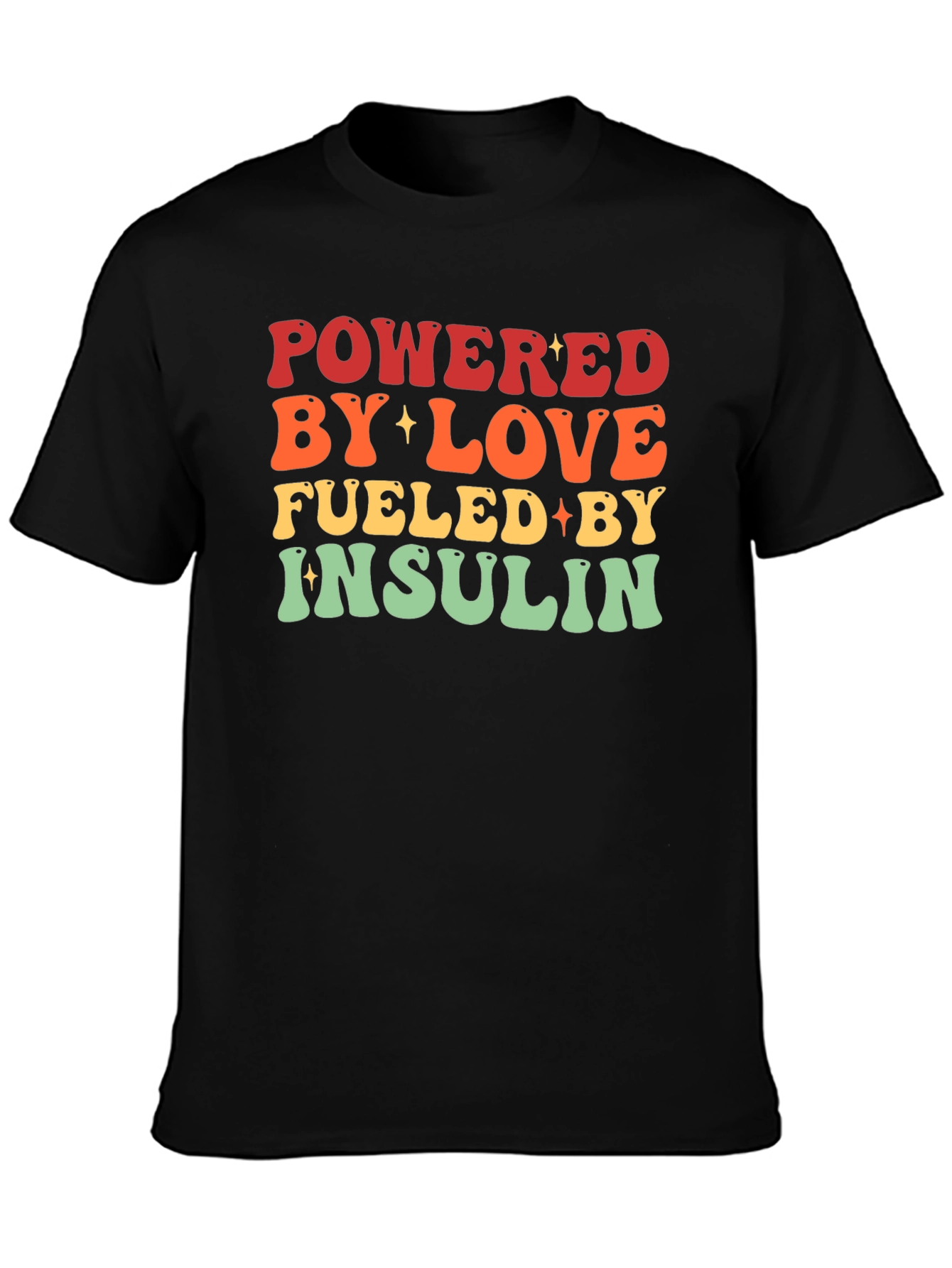 Powered By Love Insulin T-Shirt