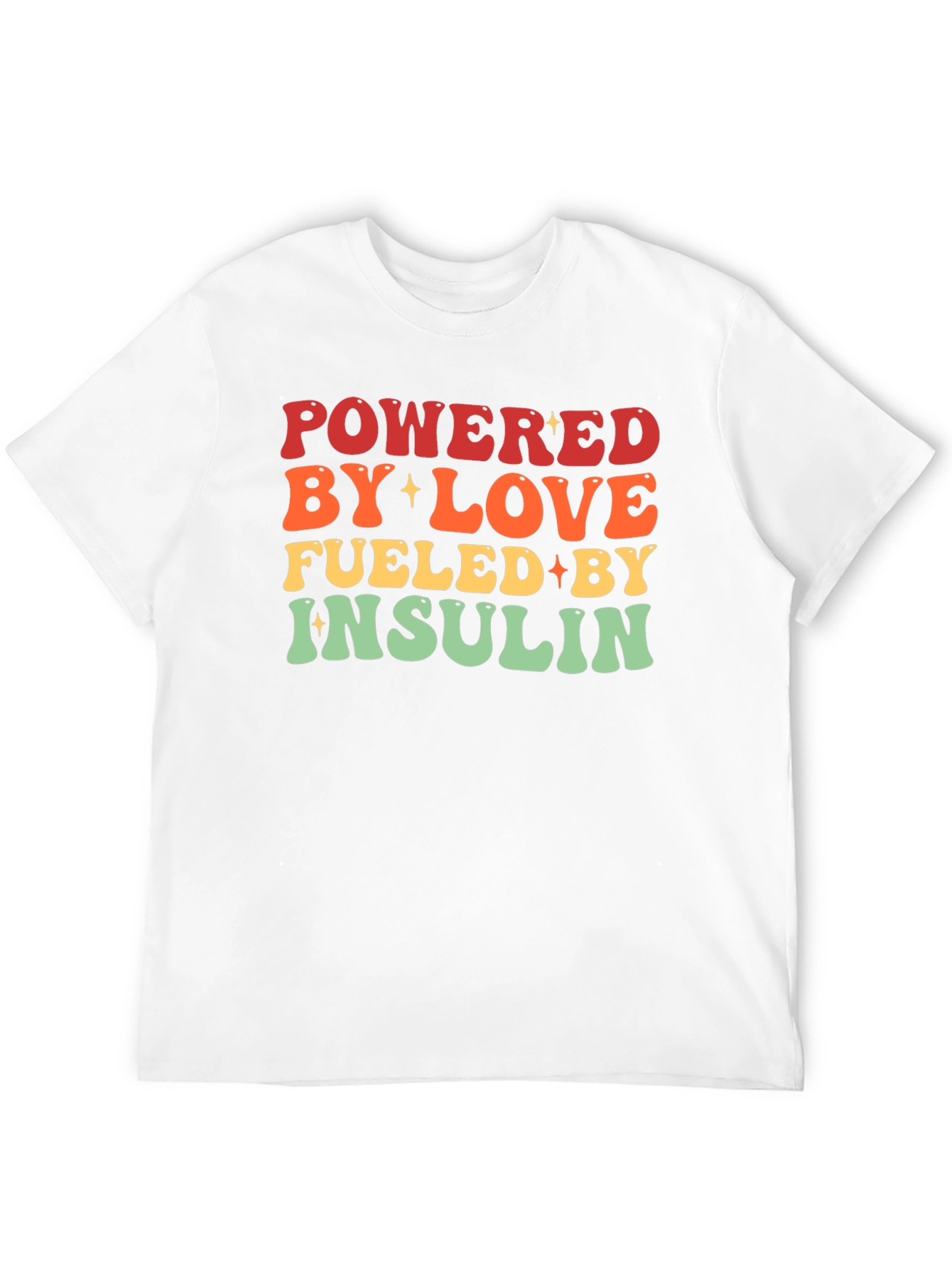 Powered By Love Insulin T-Shirt