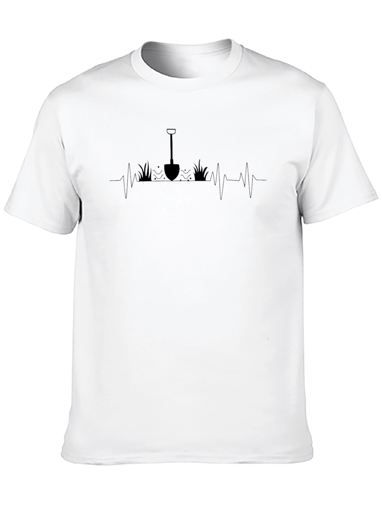 Gardeners Heartbeat T-Shirt - Black