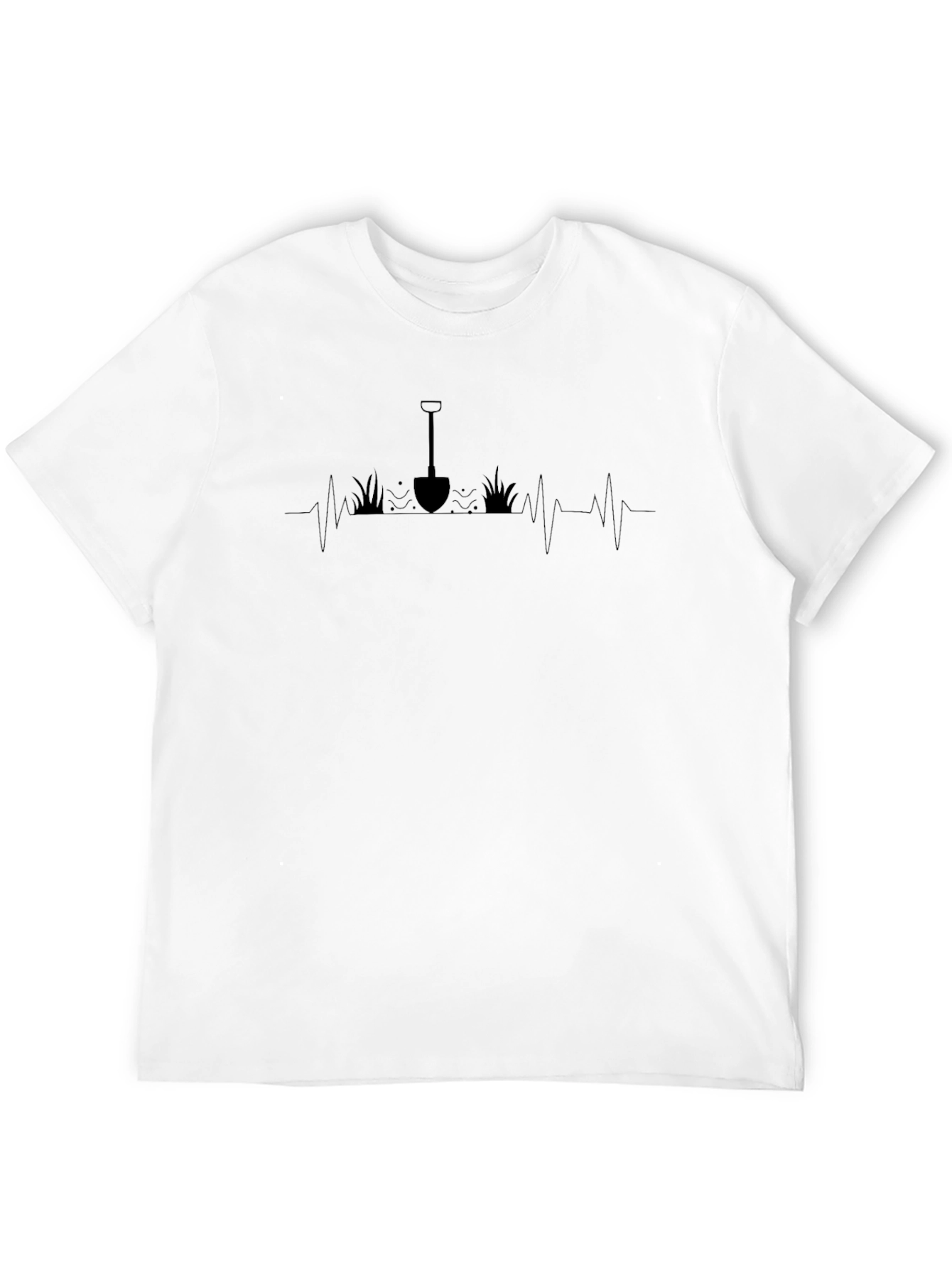 Gardeners Heartbeat T-Shirt - Black