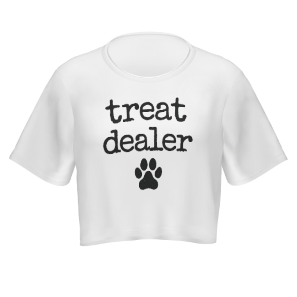 Treat Dealer Funny Dog Lover T-Shirt | Cute Pet Parent Graphic Tee for Animal Lovers(z988)