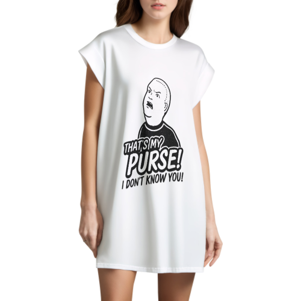 That's My Purse! Funny Retro Quote Graphic T-Shirt | Classic TV Humor Fan Tee(z1000)