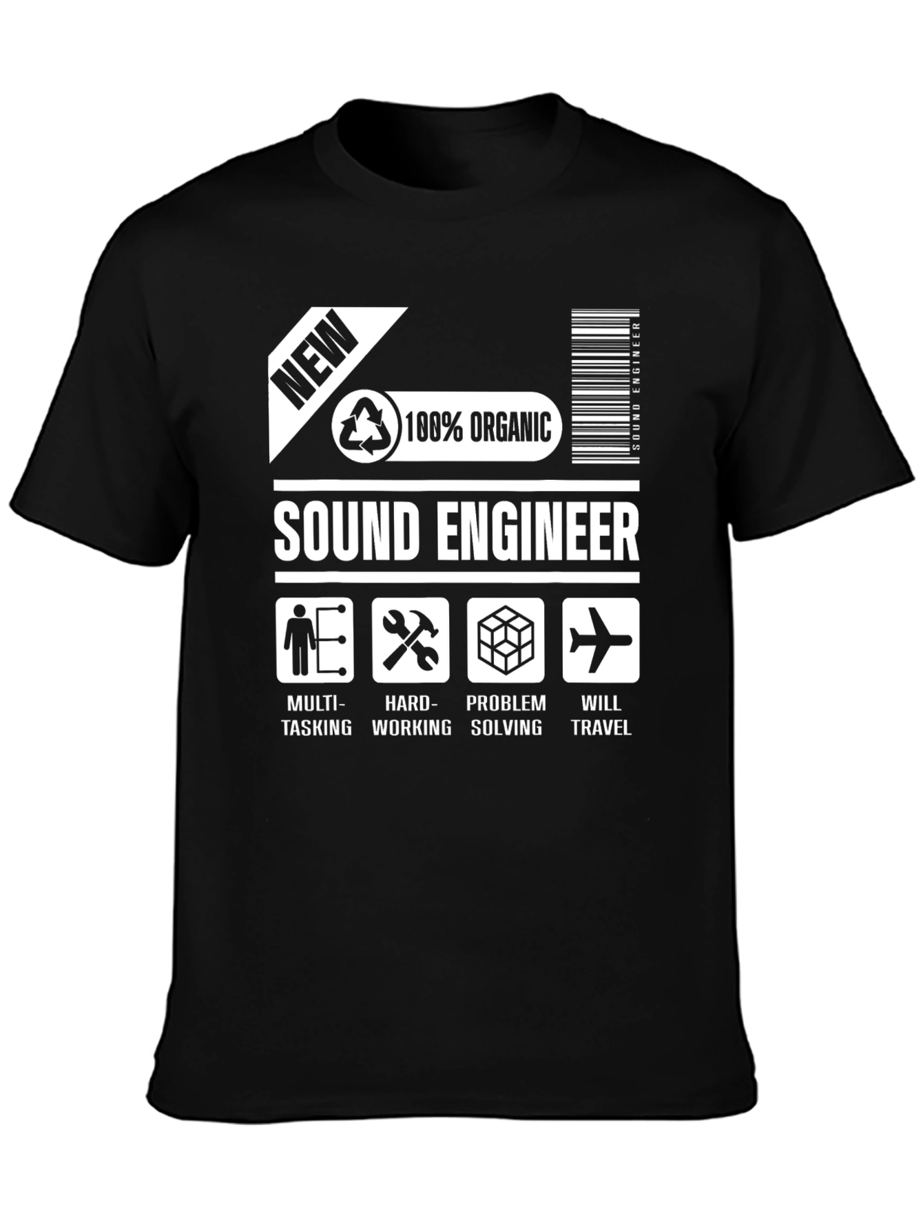 Sound Engineer Organic T-Shirt
