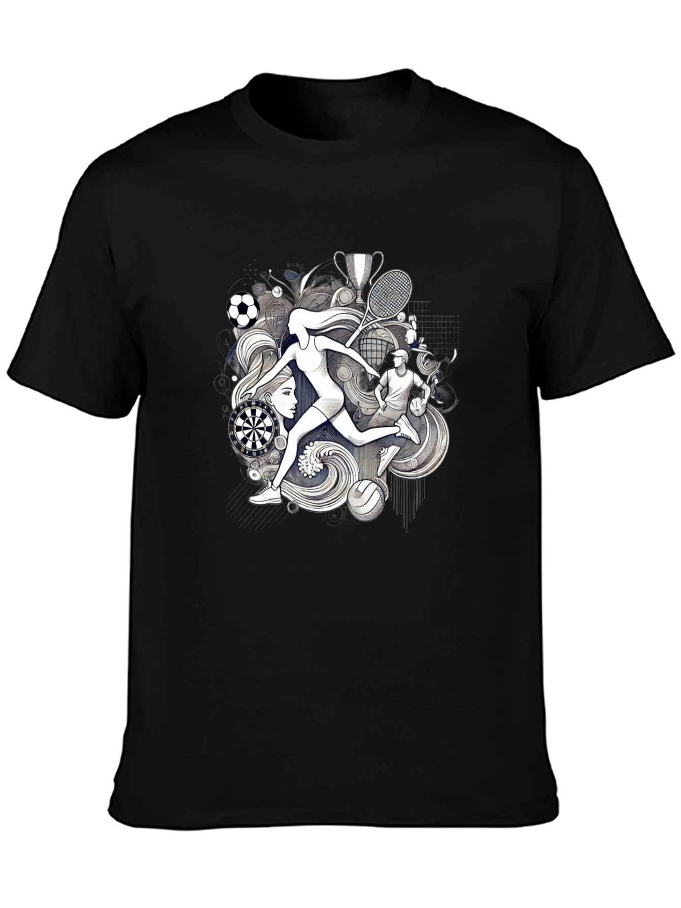 Sports Themed Graphic Tee