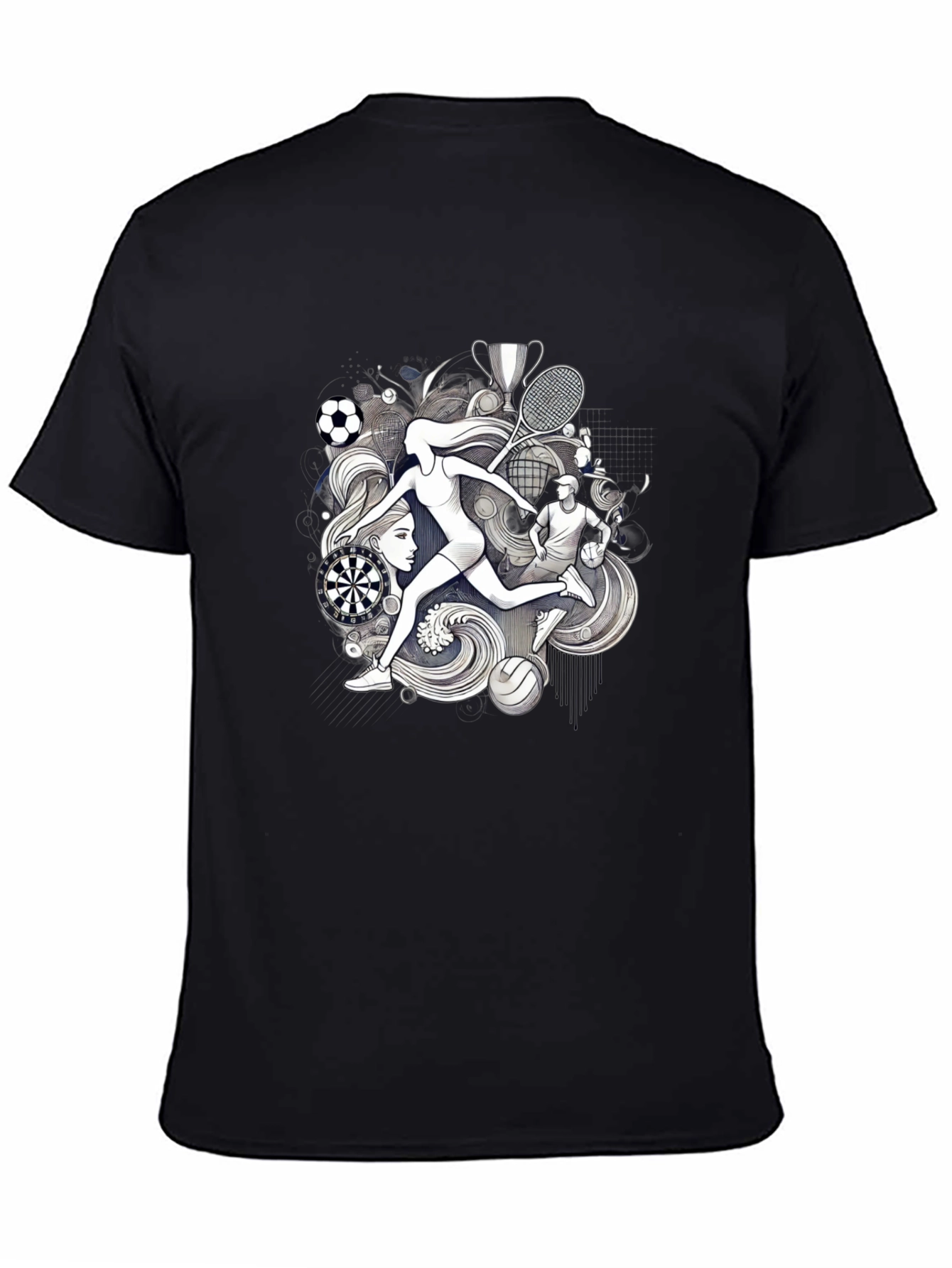Sports Themed Graphic Tee