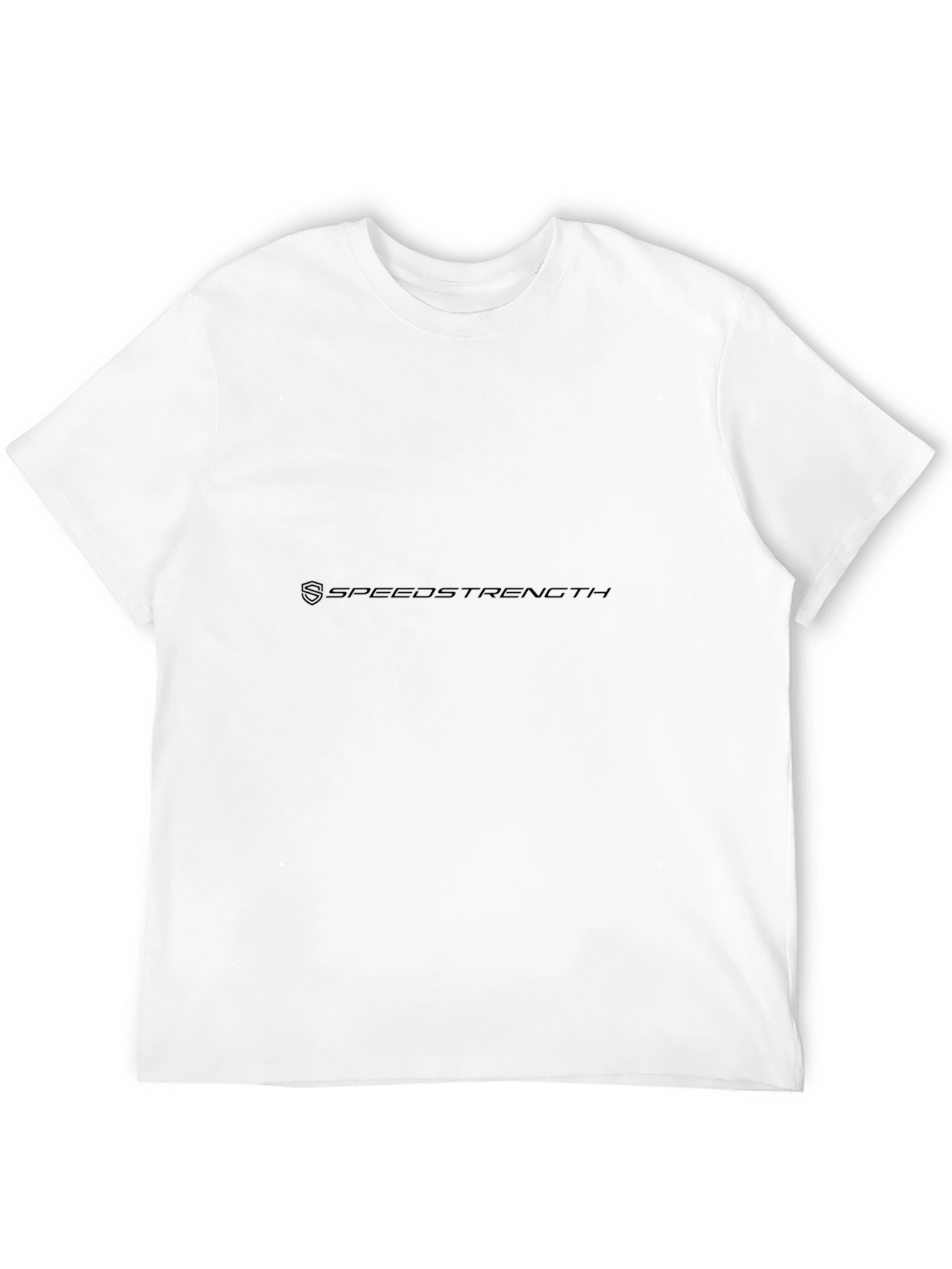 Mens Black Speedstrength Graphic T-Shirt