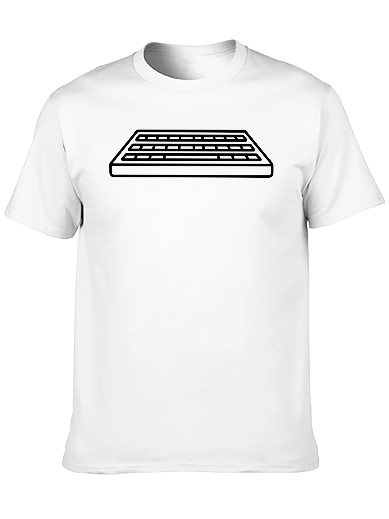 Keyboard Graphic Tee - Gamer Style