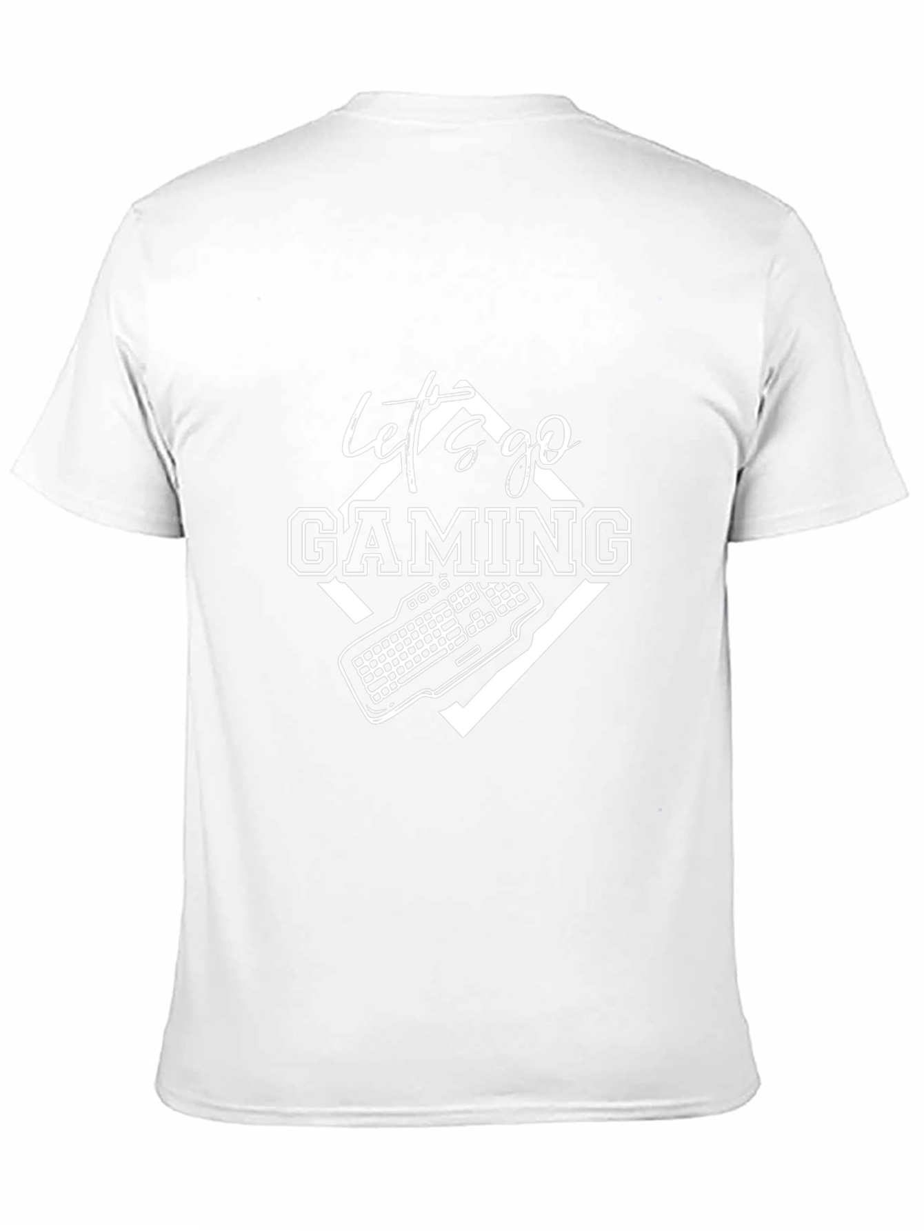 Lets Go Gaming T-Shirt - Black