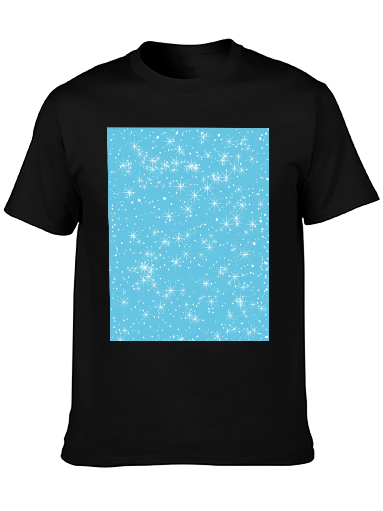 Festive Snowflake Pattern Tee - Holiday Style
