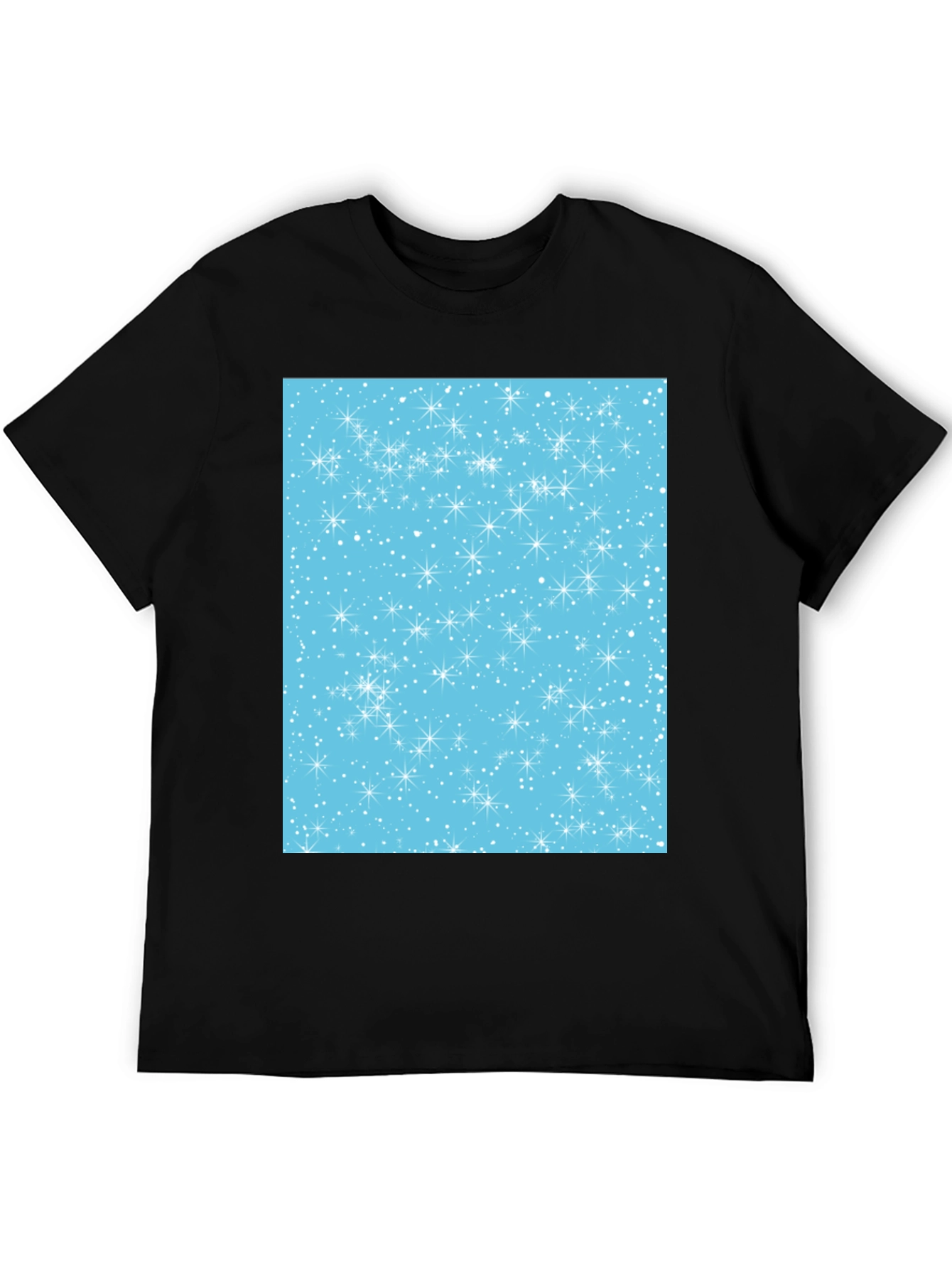 Festive Snowflake Pattern Tee - Holiday Style