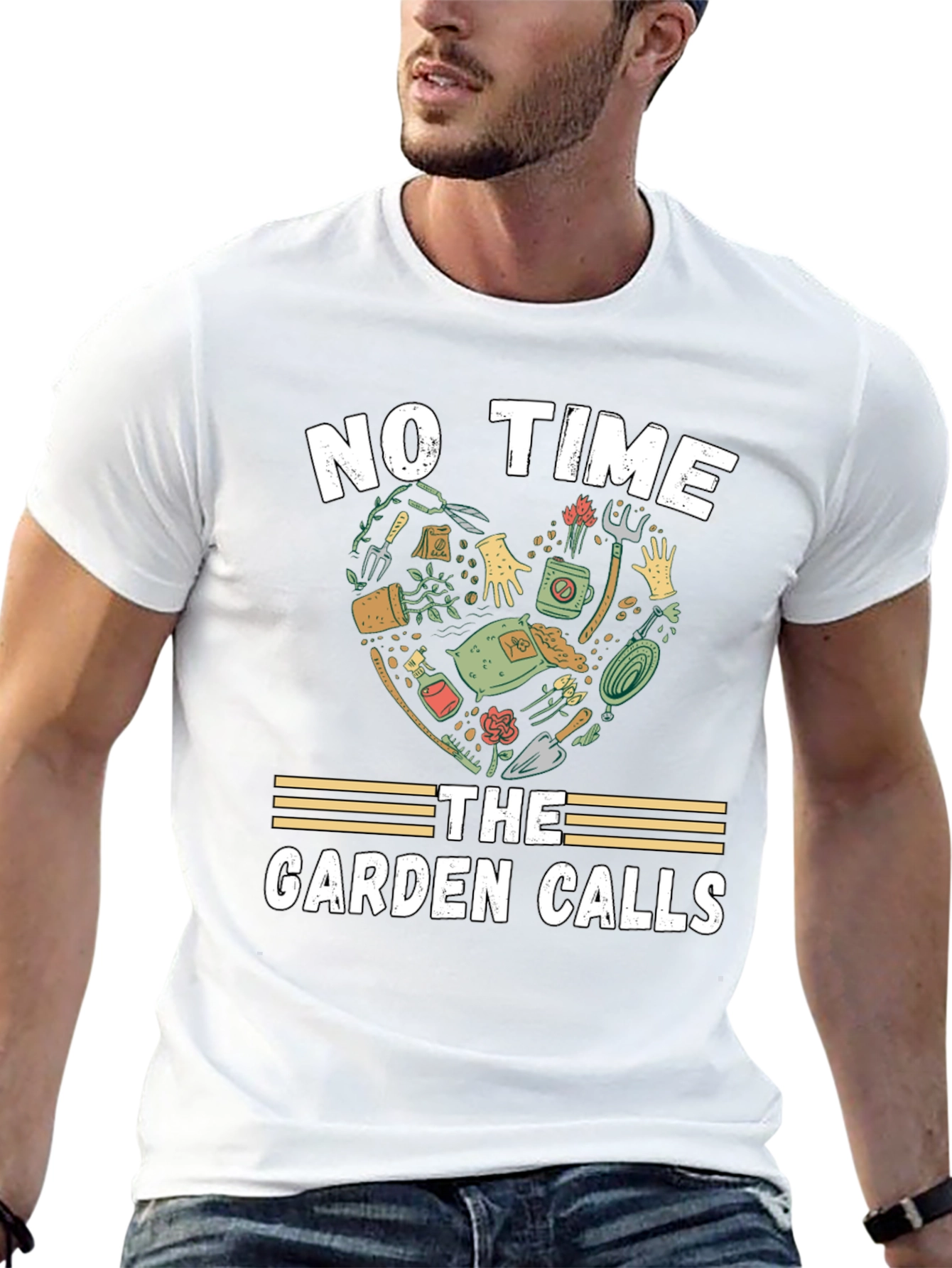 Gardeners Passion T-Shirt: No Time Garden Calls