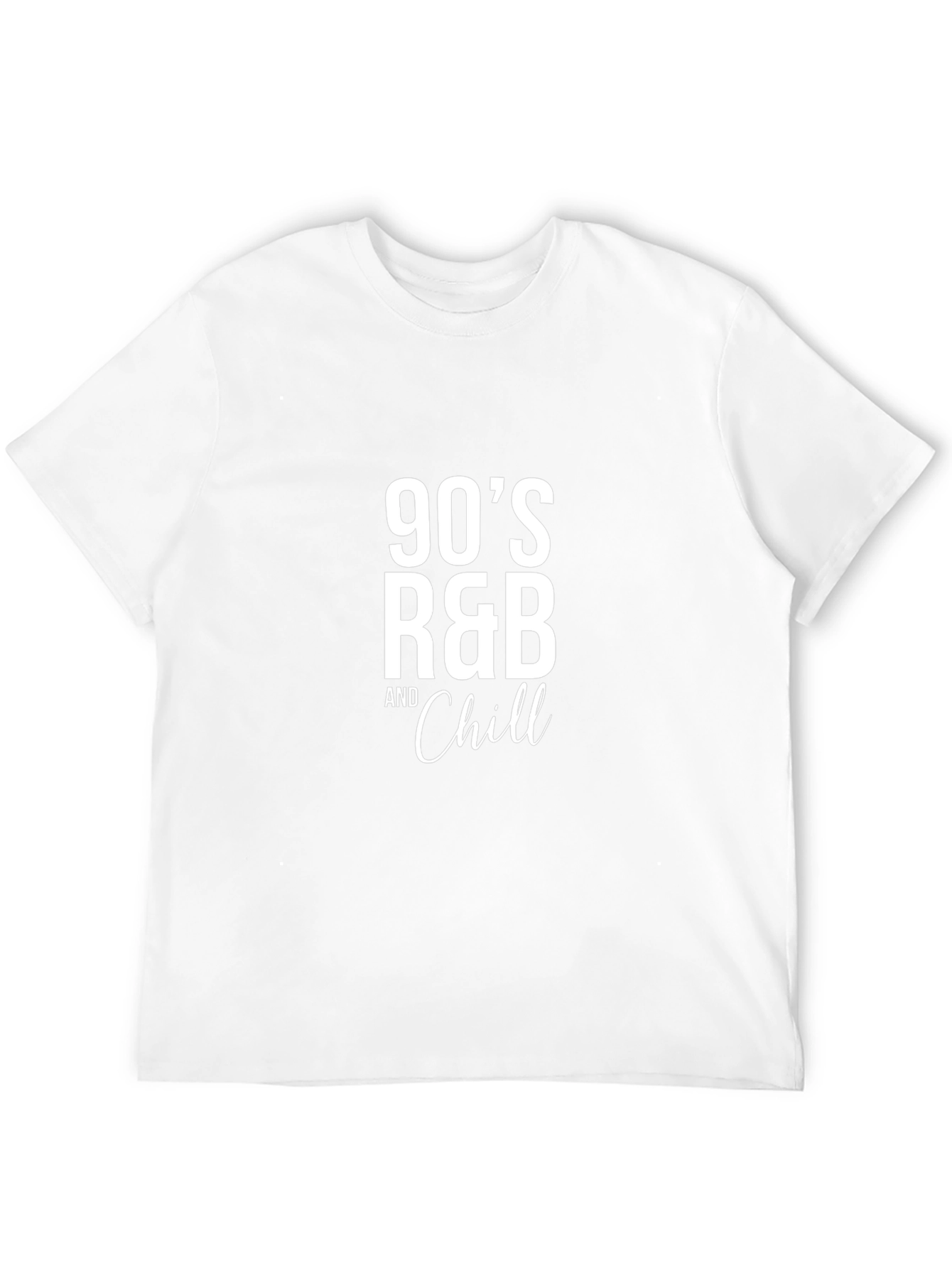 90s R&B and Chill Black T-Shirt