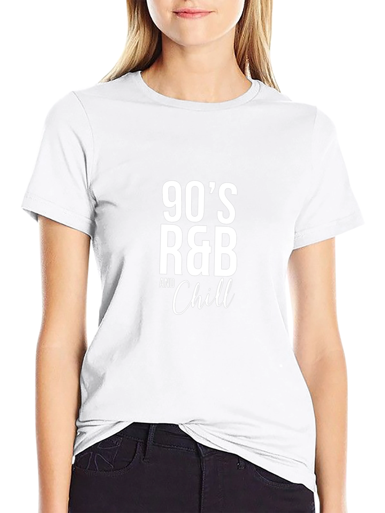 90s R&B and Chill Black T-Shirt